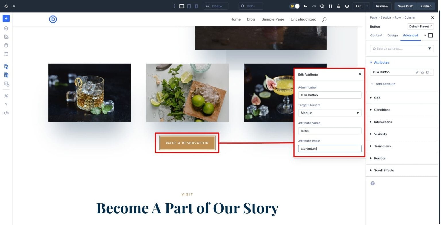 How To Add CSS Classes And ID Attributes In Divi 5