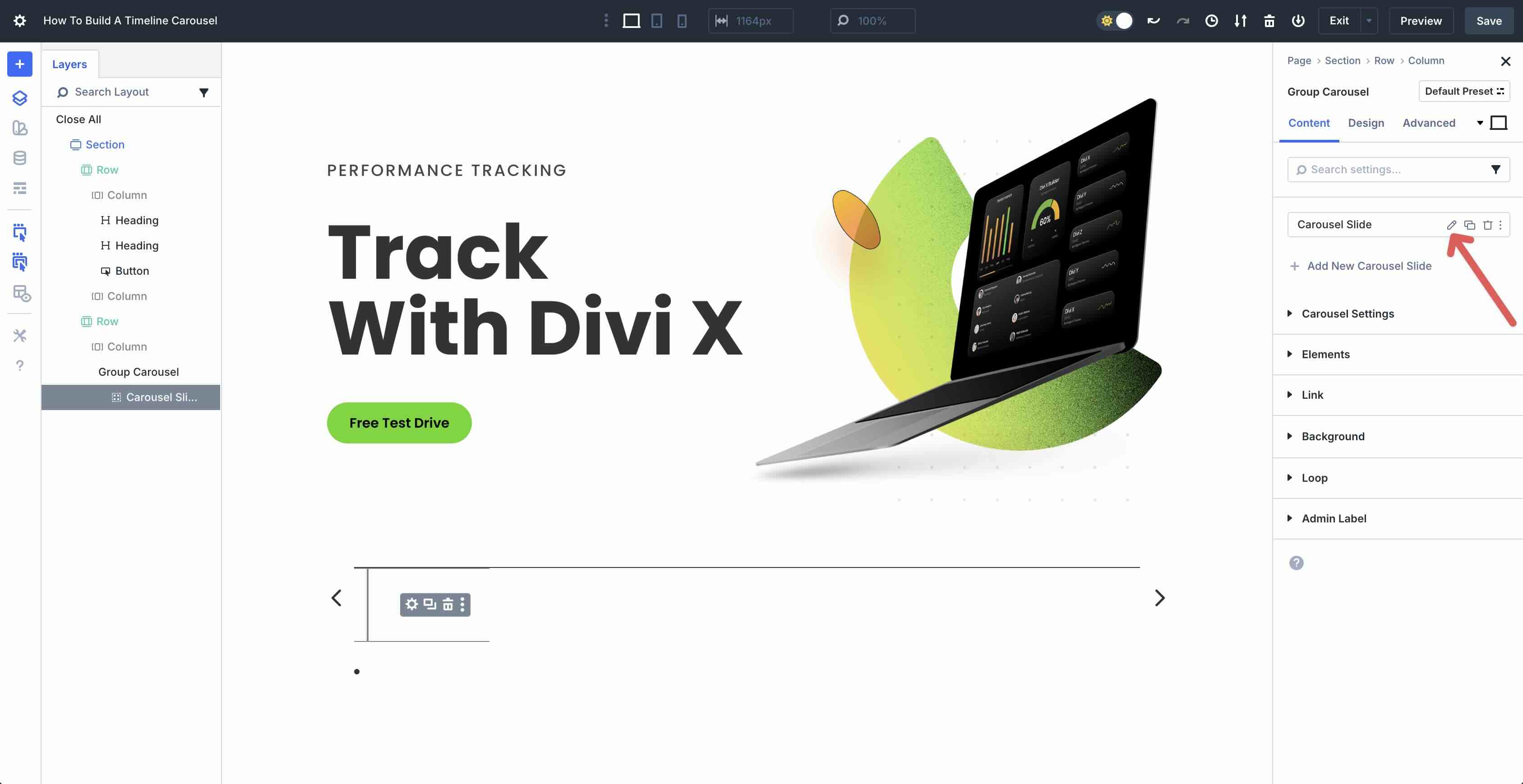 Build A Timeline Carousel With Divi 5