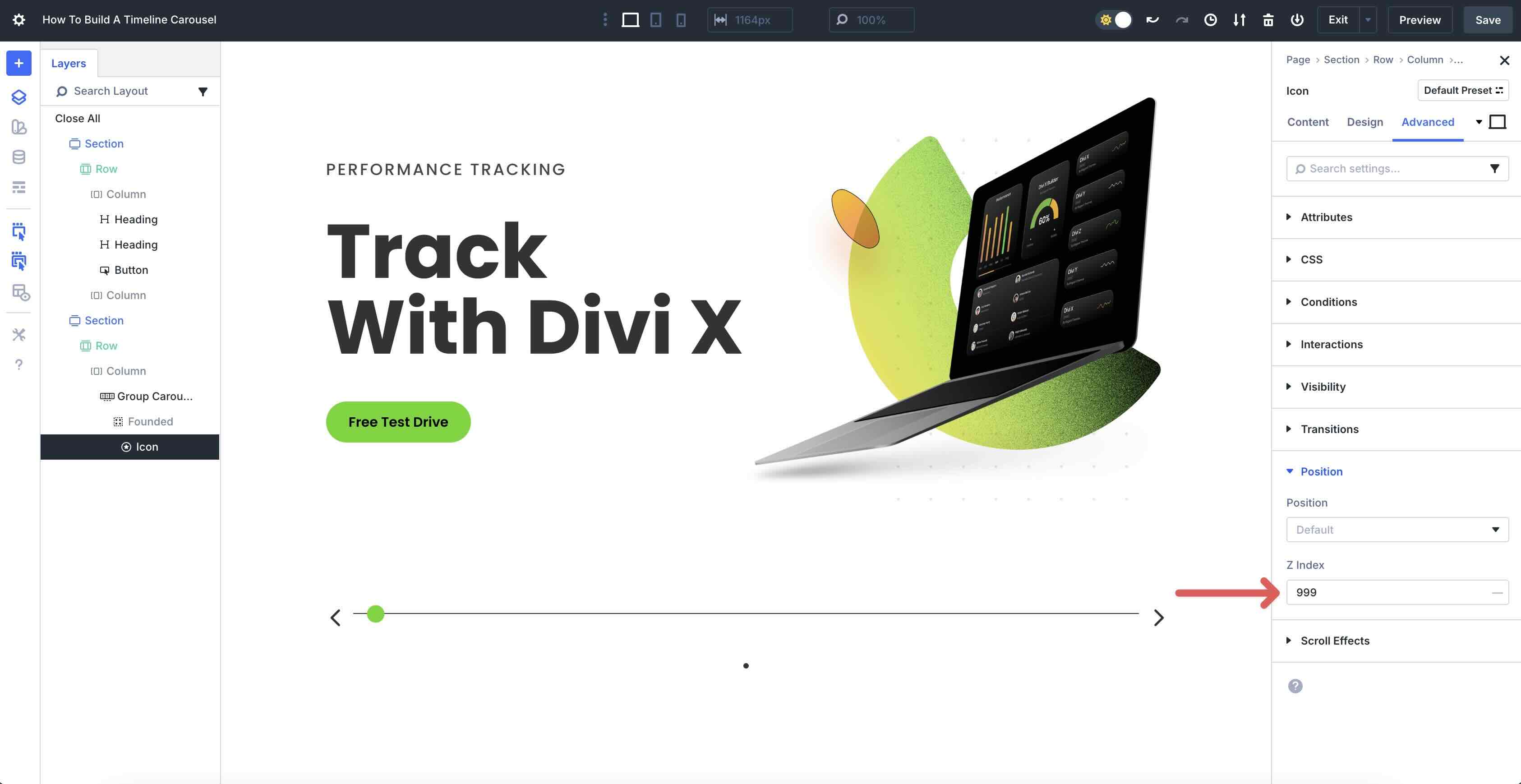 Build A Timeline Carousel With Divi 5