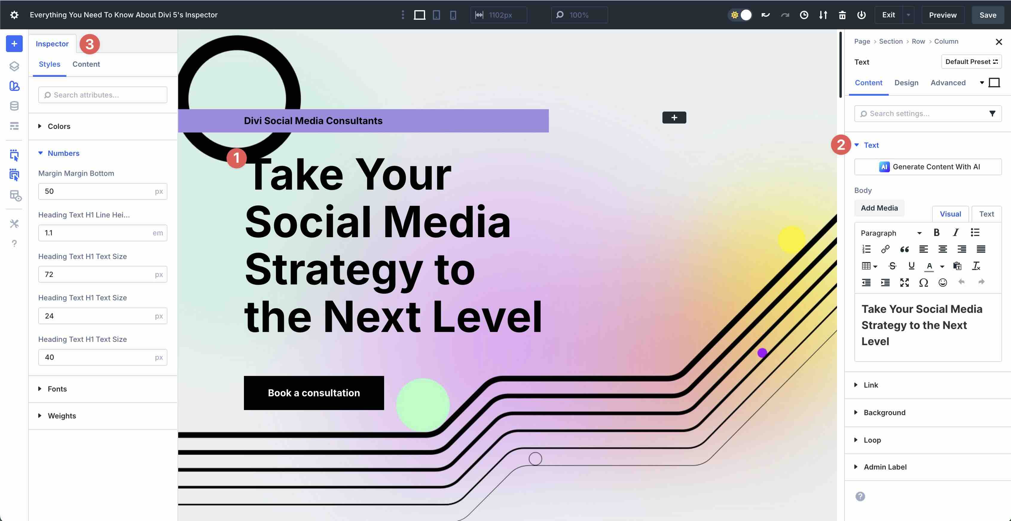 Divi 5 Inspector