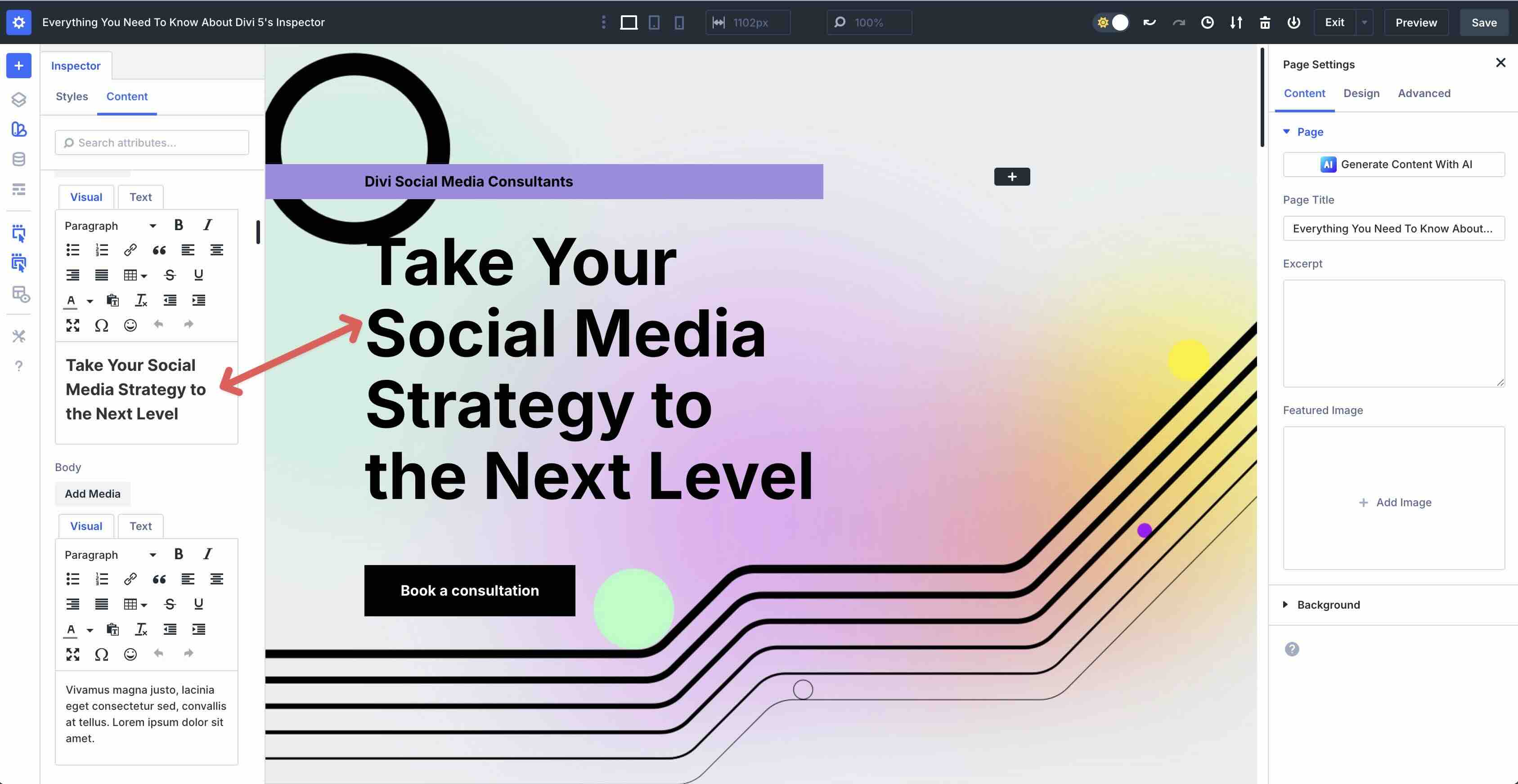 Divi 5 Inspector