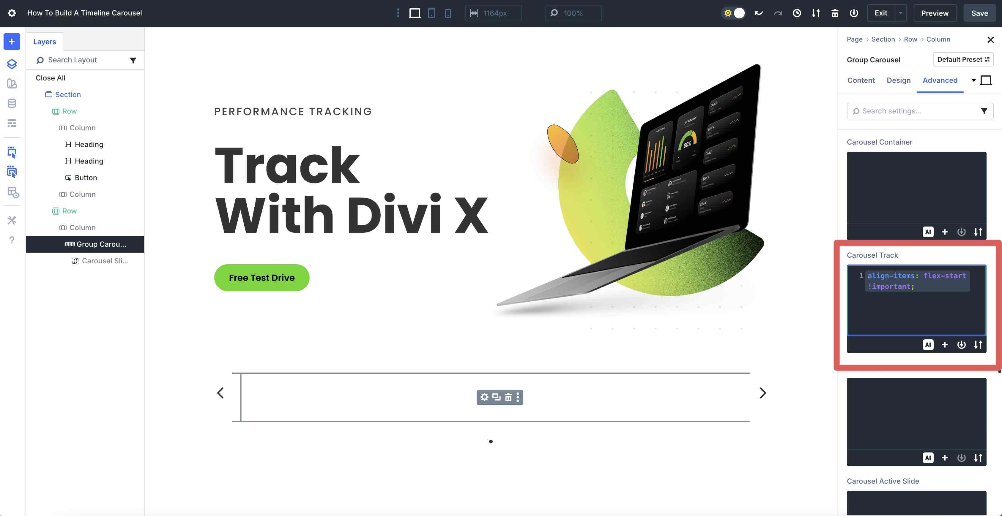 Build A Timeline Carousel With Divi 5