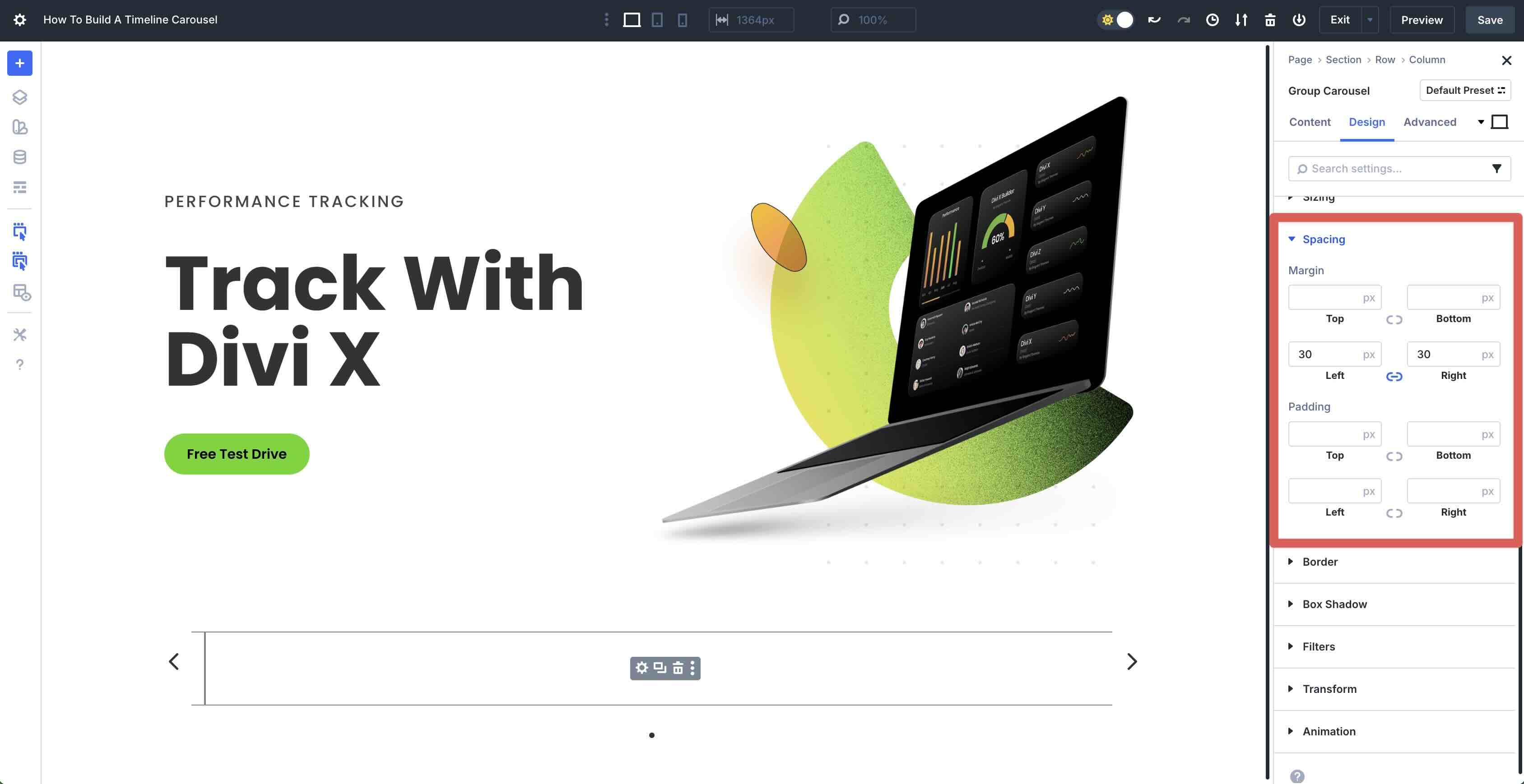 Build A Timeline Carousel With Divi 5