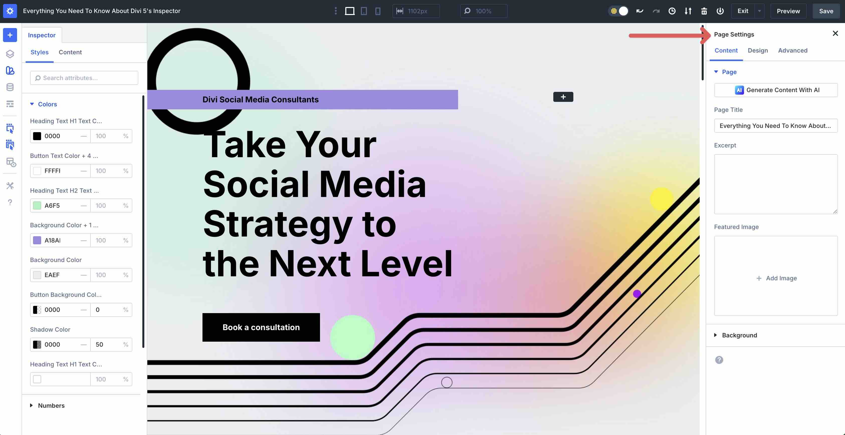 Divi 5 Inspector