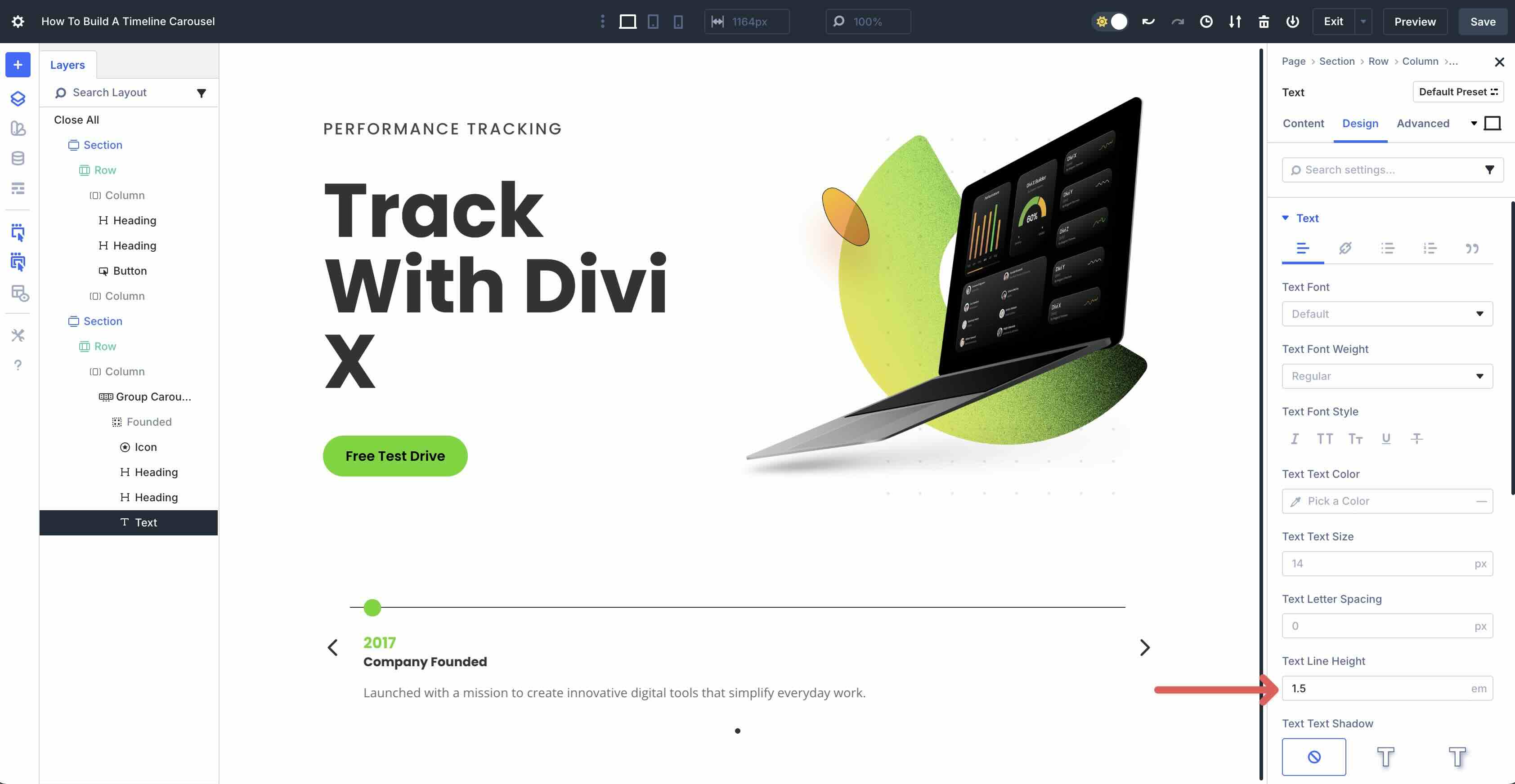 Build A Timeline Carousel With Divi 5