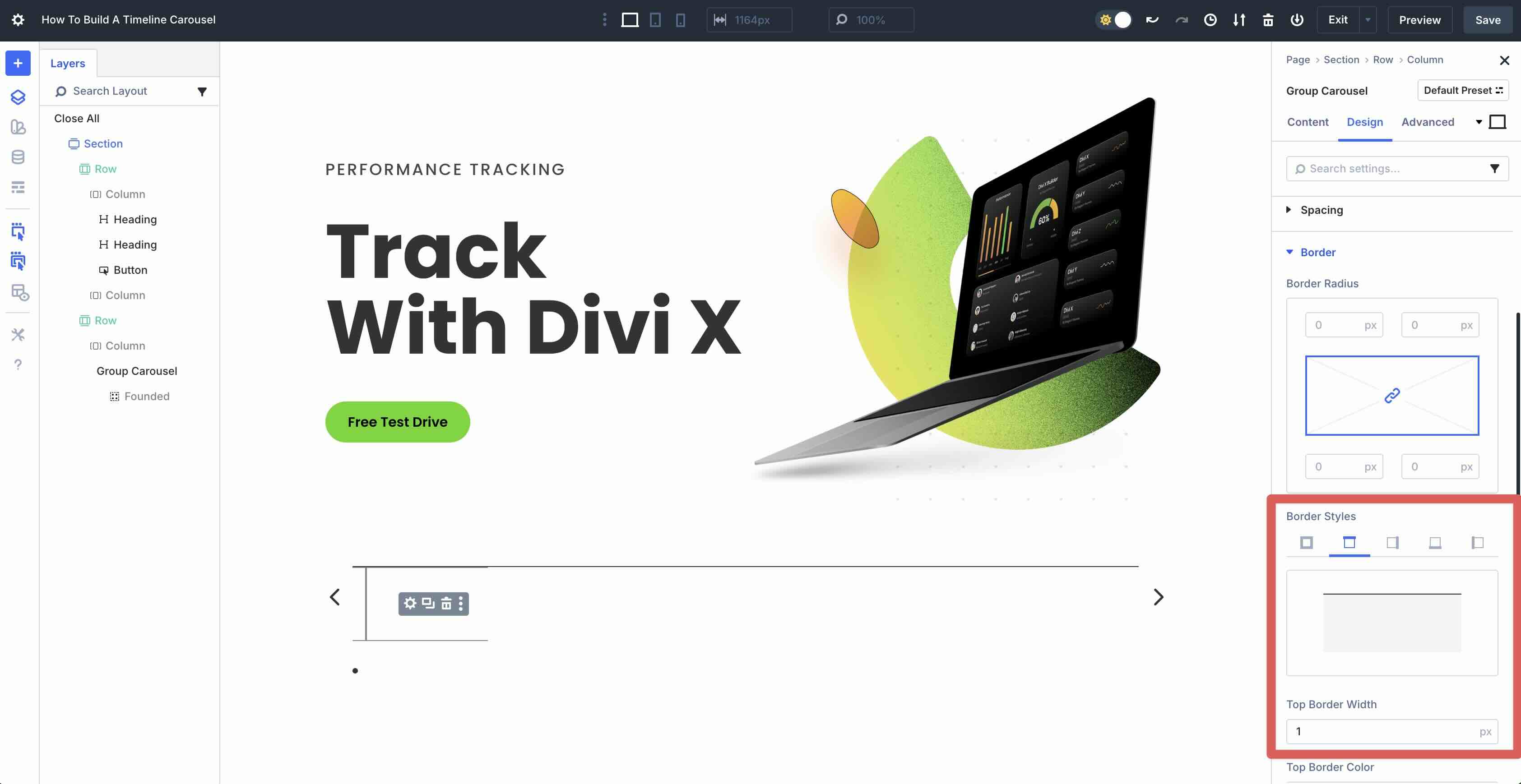 Build A Timeline Carousel With Divi 5