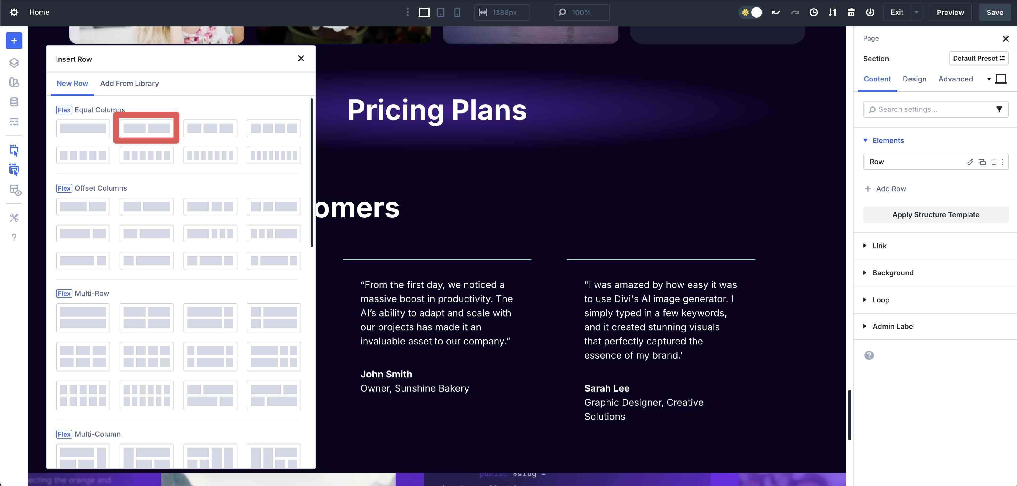 Nested Modules in Divi 5