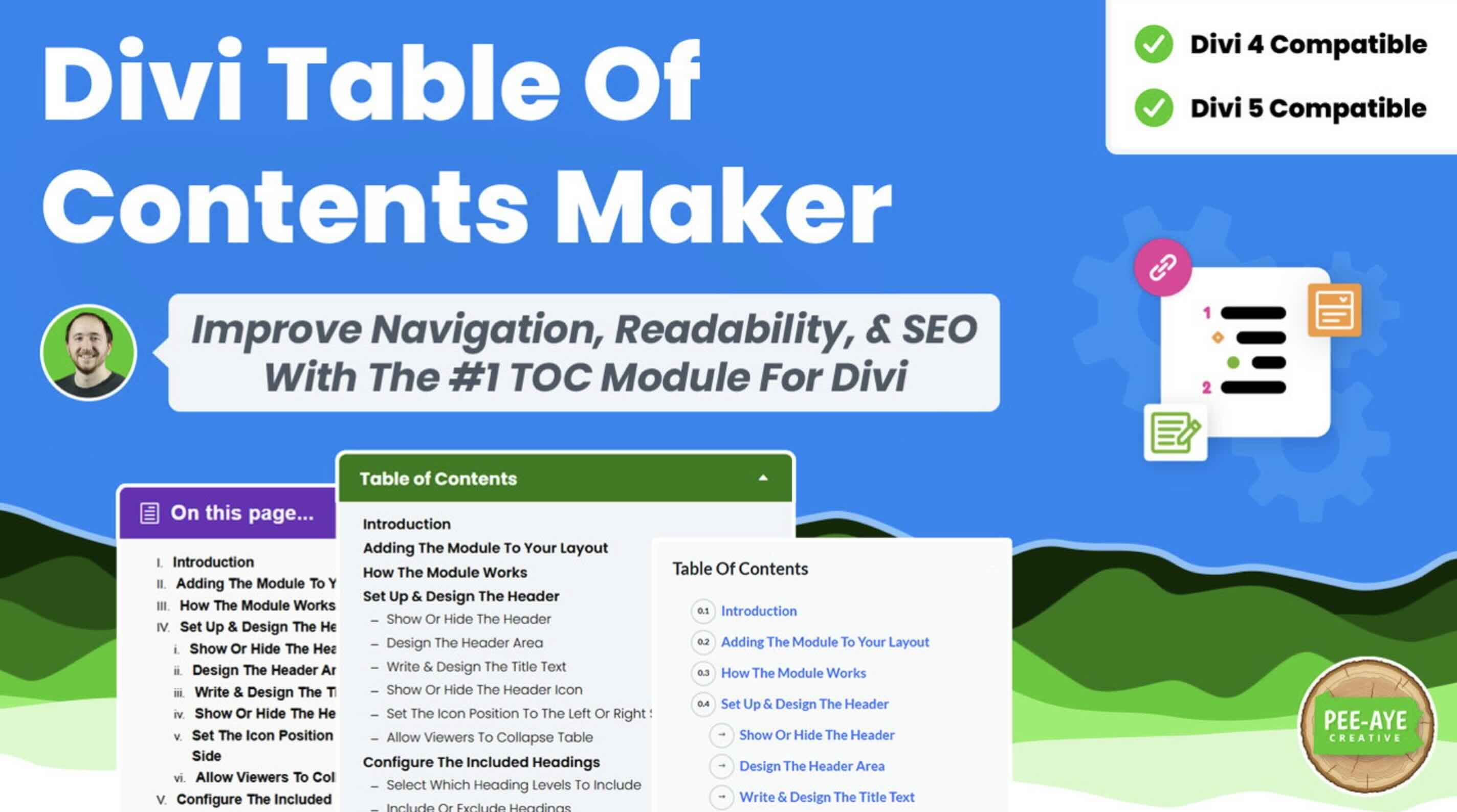 Divi Table of Contents Maker
