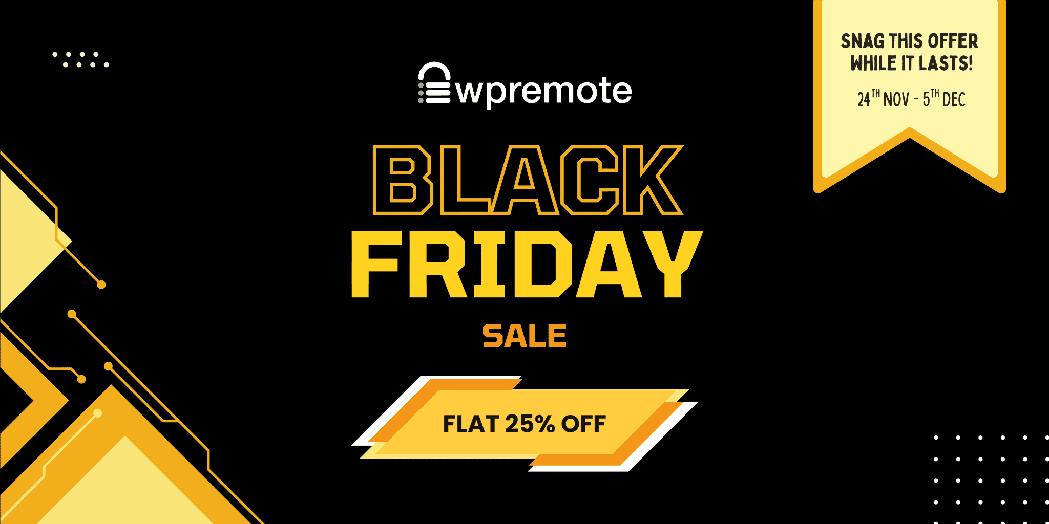 WP Remote Black Friday 2025