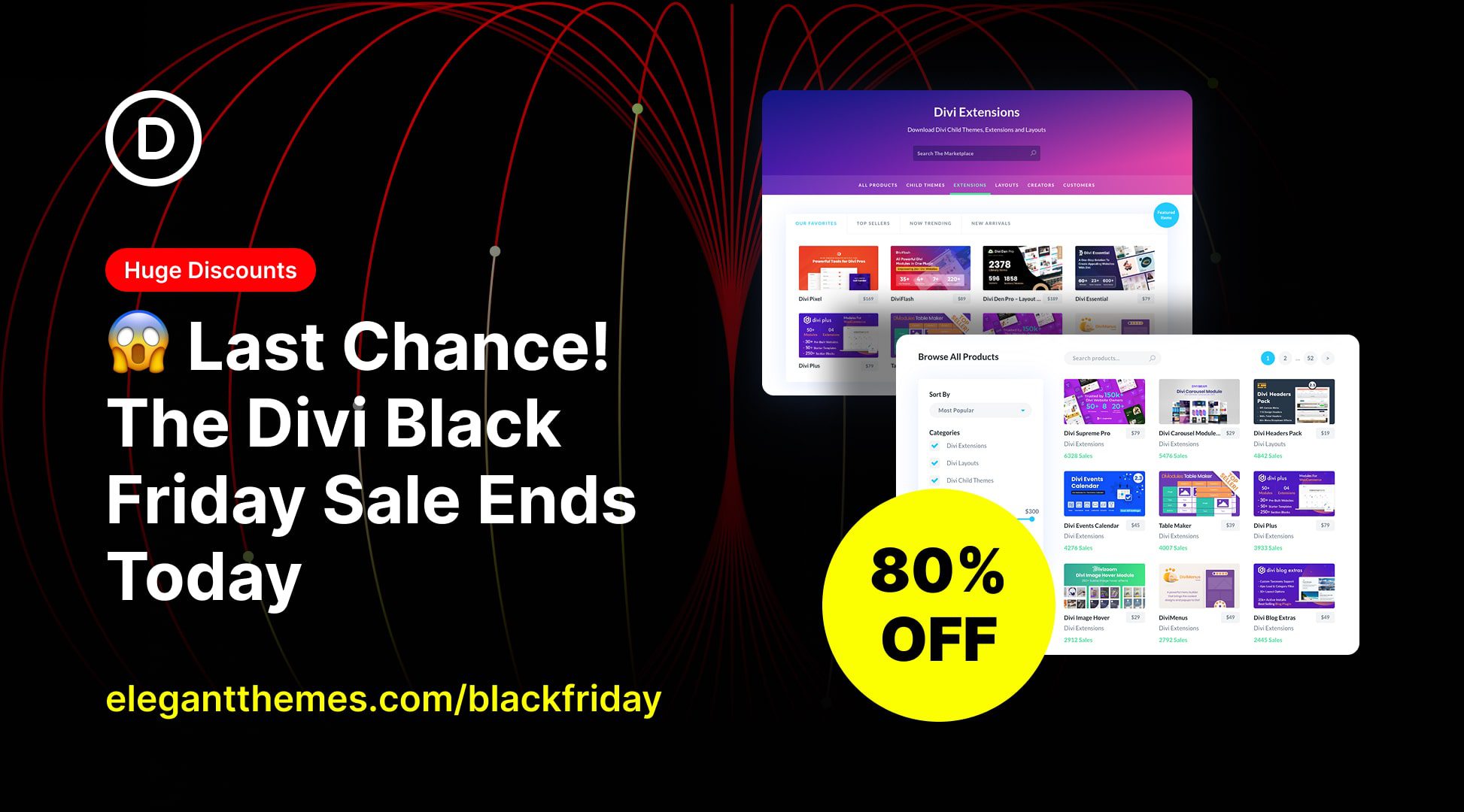 😱 Last Chance! The Divi Black Friday Sale Ends Today.