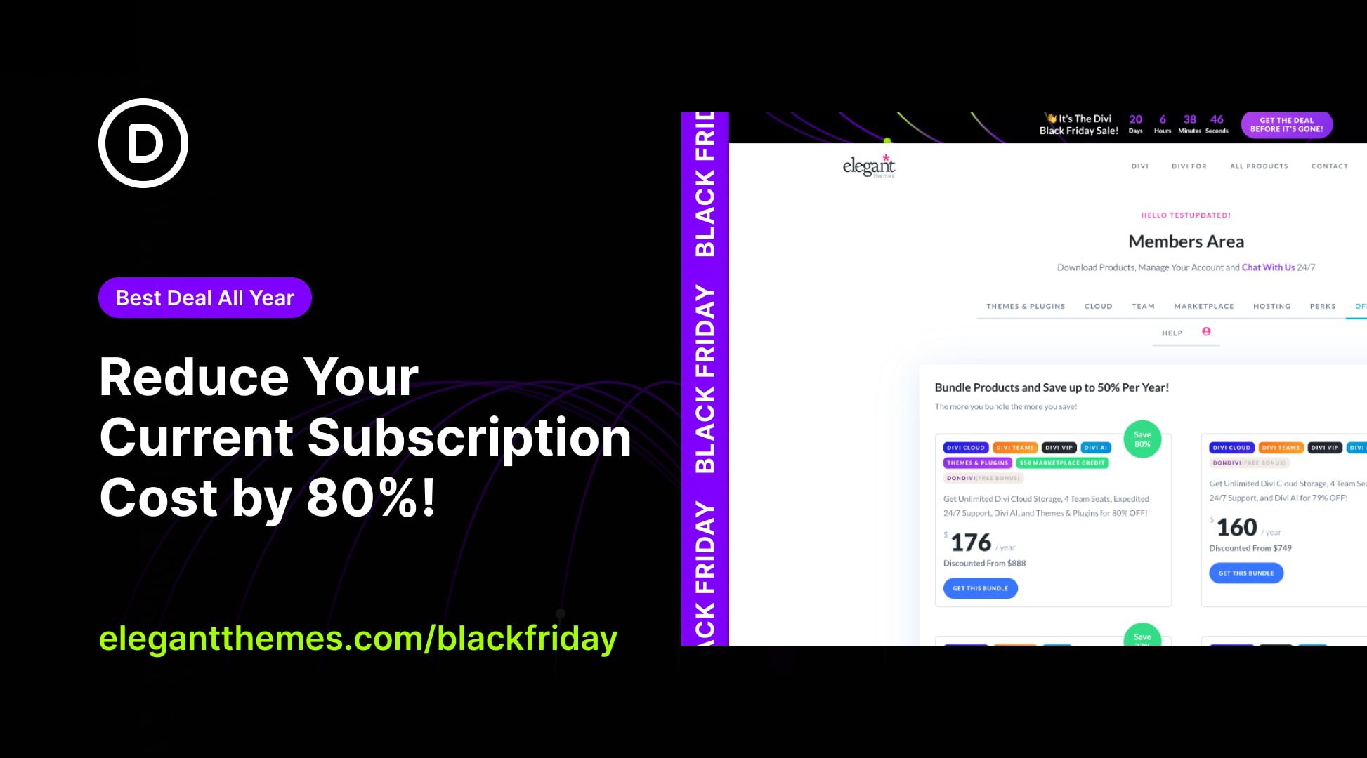 ⚠️ Reduce Your Current Subscription Cost by 80% With Two Clicks!