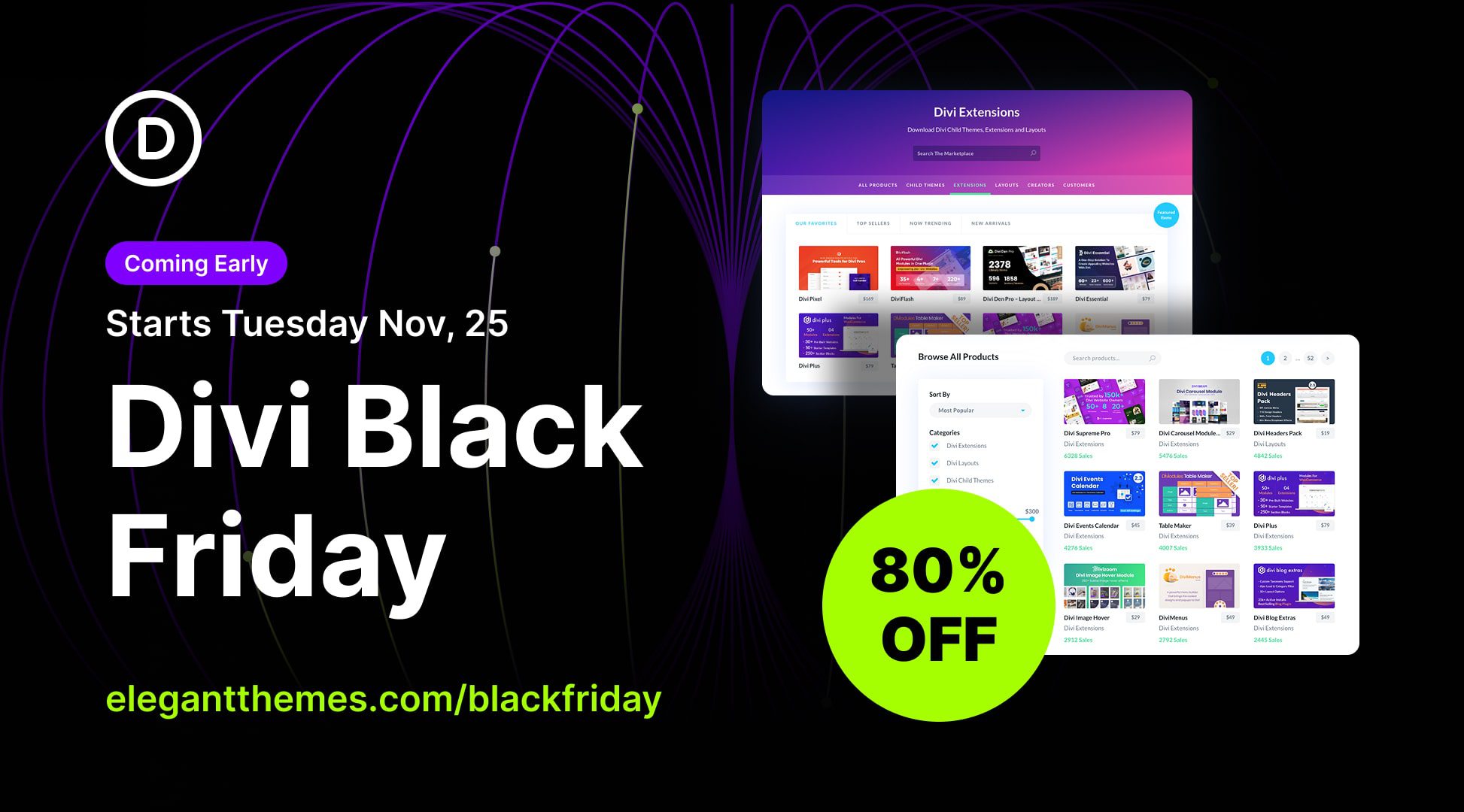 📣 The Divi Black Friday Sale Starts Early This Year!