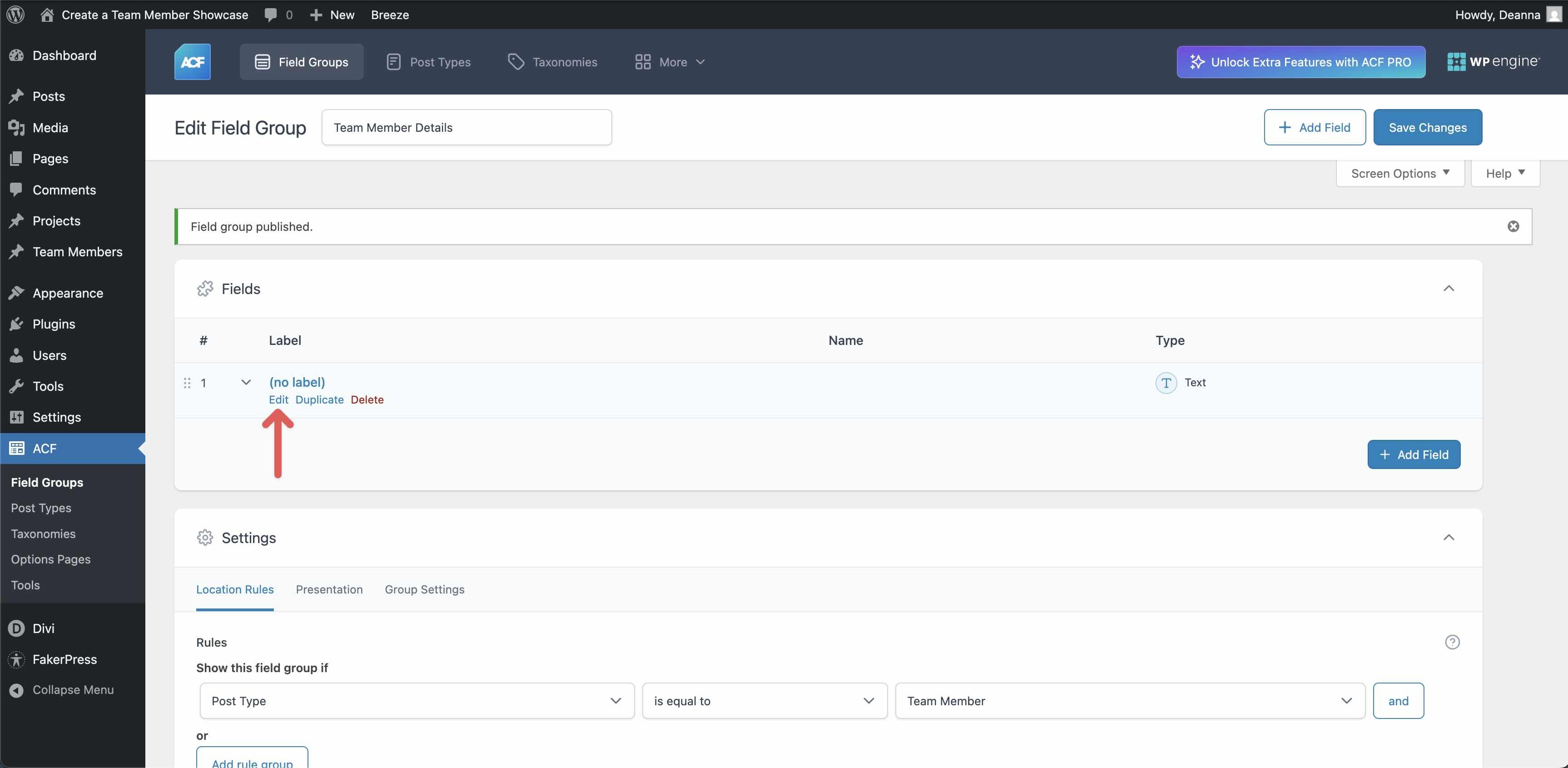 build a team directory using Loop Builder