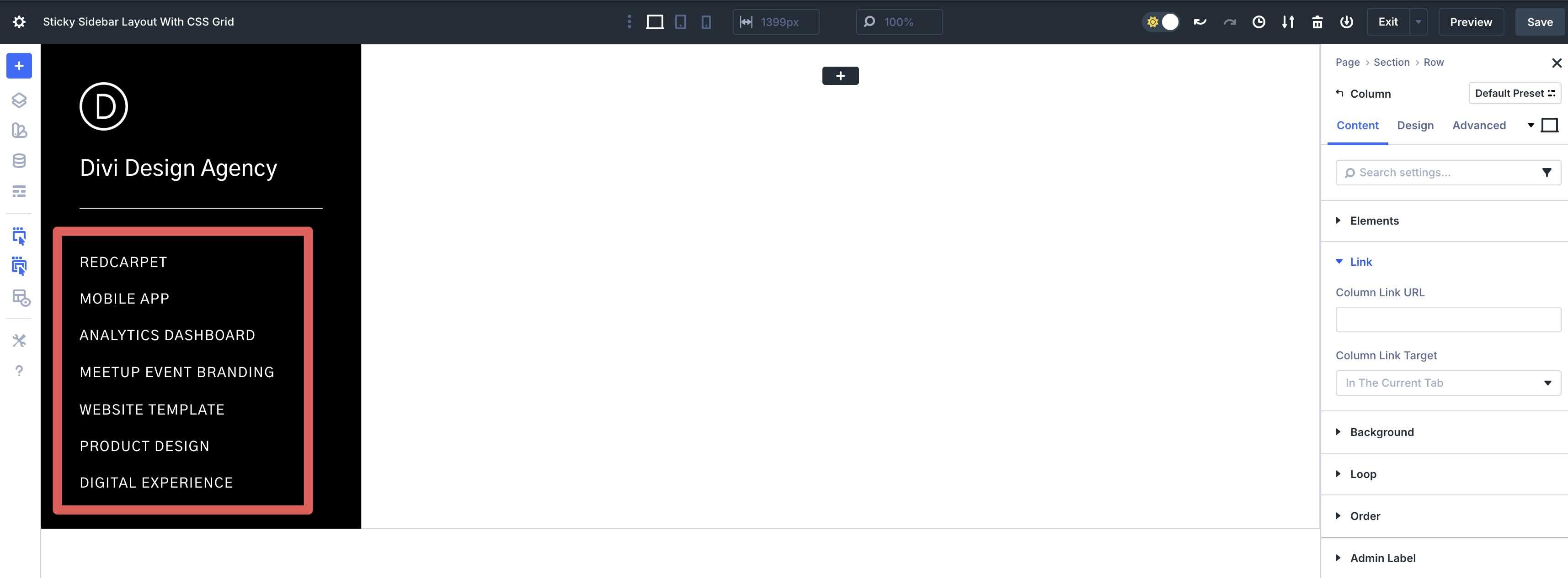 Sticky Sidebar Layout With CSS Grid
