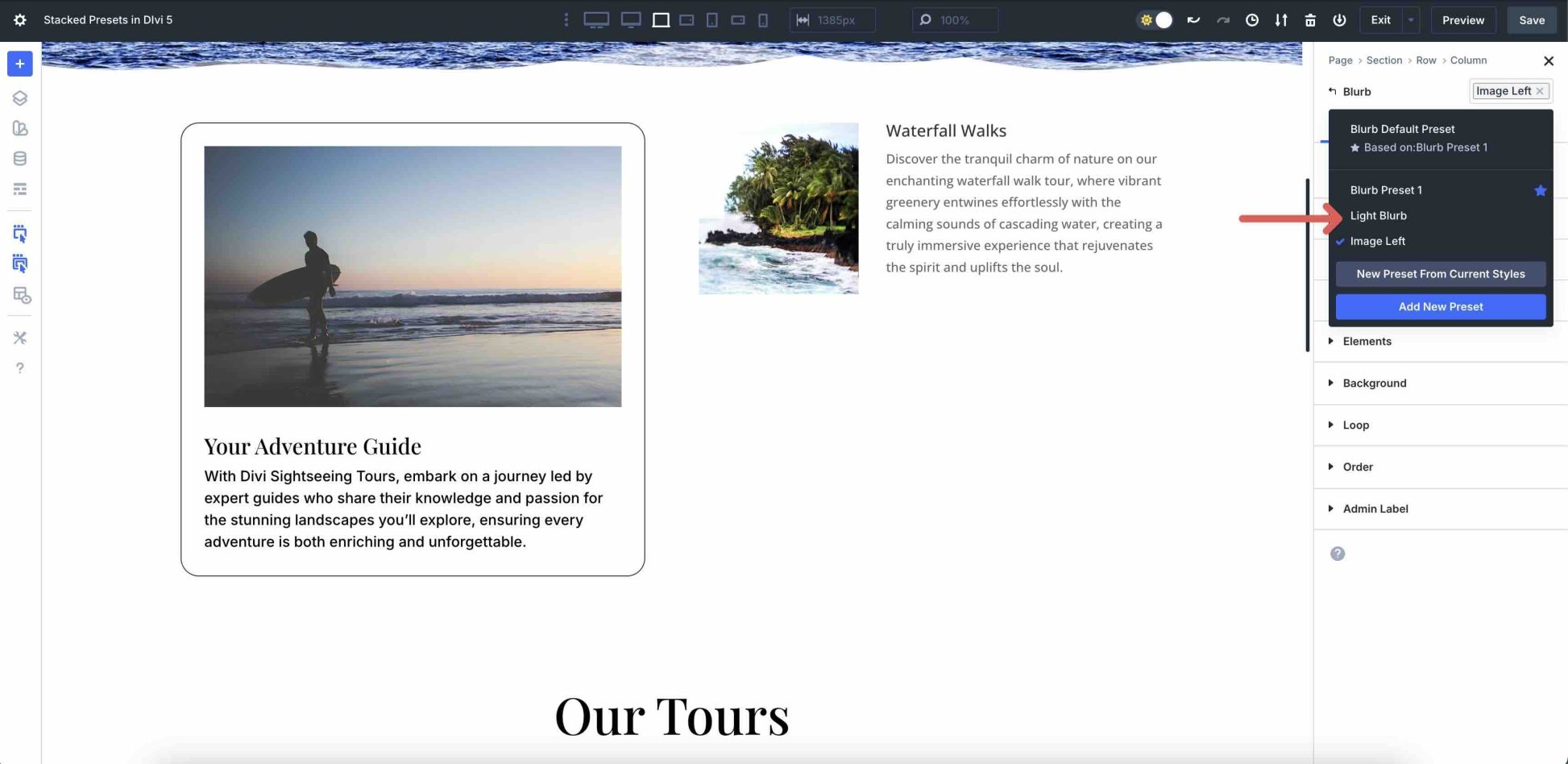 Everything You Need To Know About Stacked Presets In Divi 5
