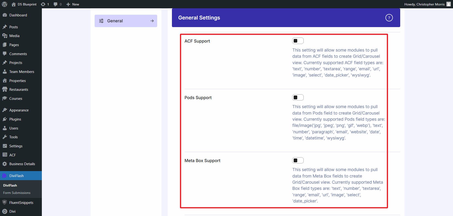 Dynamic Data Additional Support for Images in Grid or Carousel view