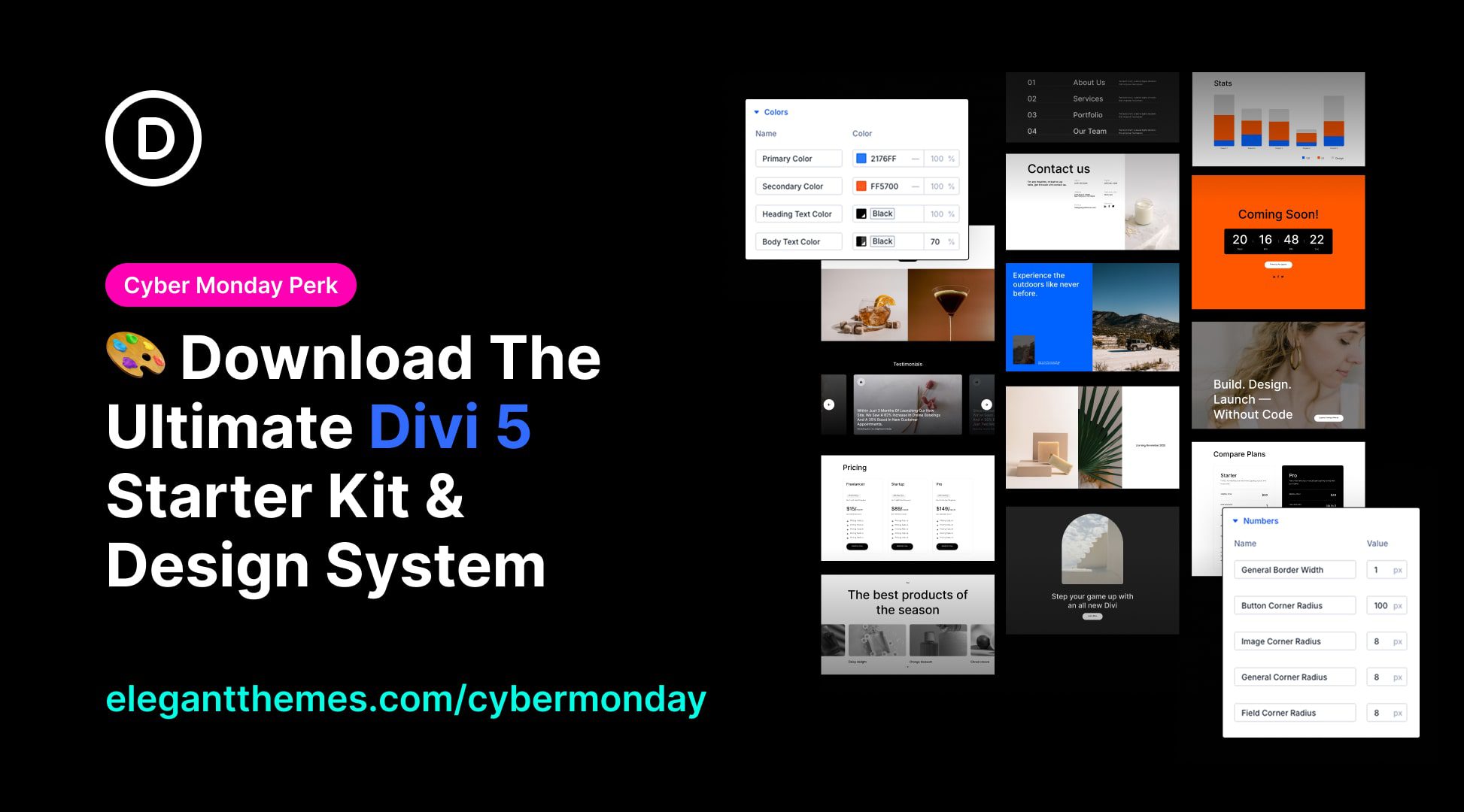 🎨 Download The Ultimate Divi 5 Starter Kit & Design System