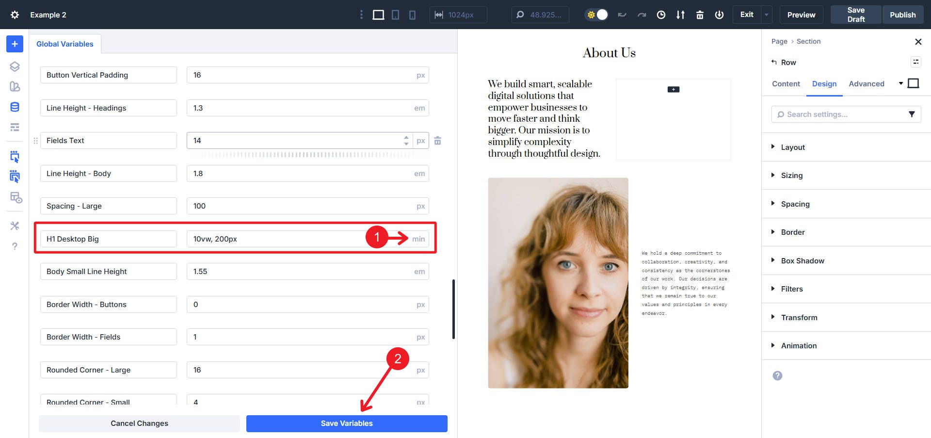 h1 desktop big to new min value