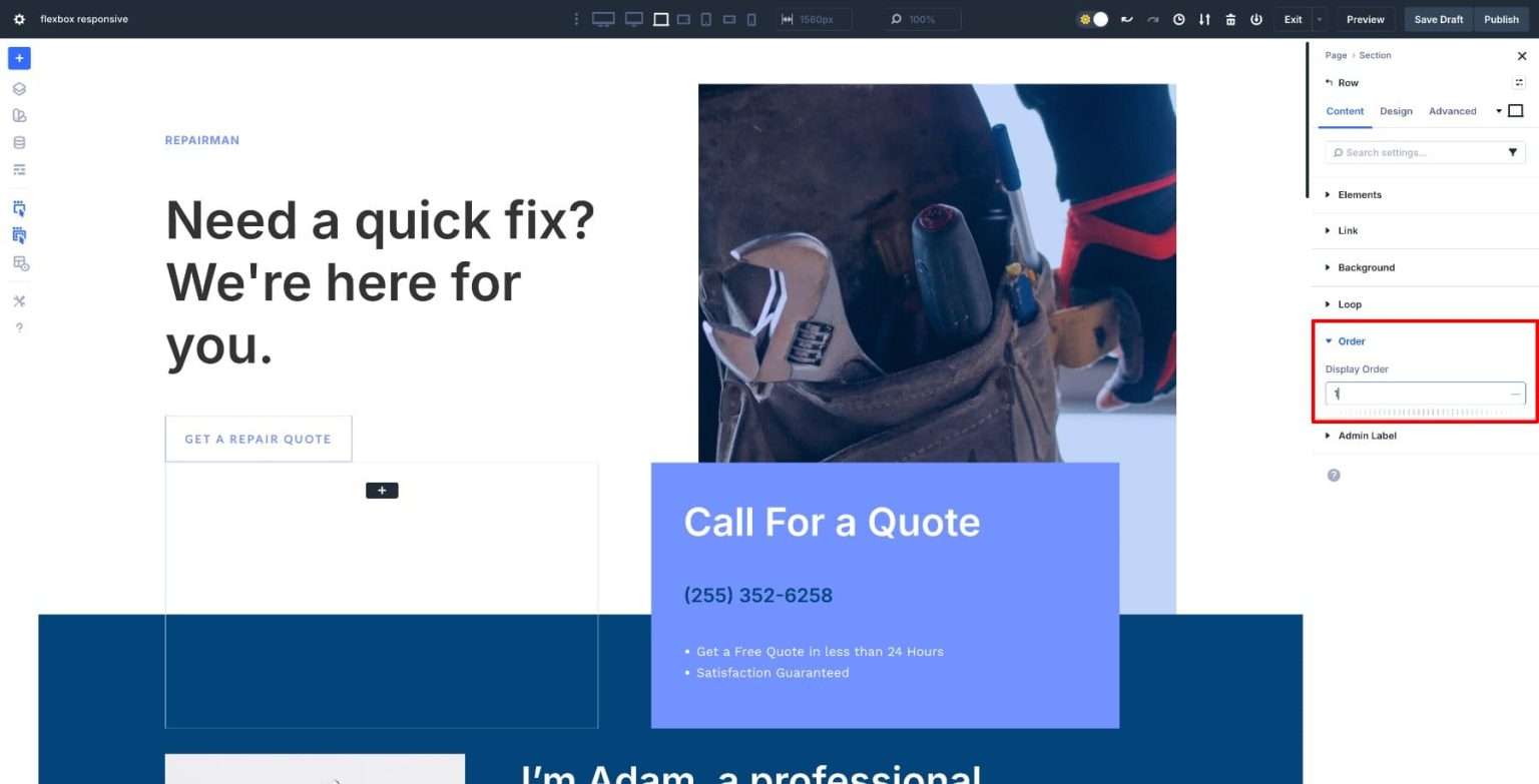 Using Divi 5's Flexbox Layout System For Responsive Web Design
