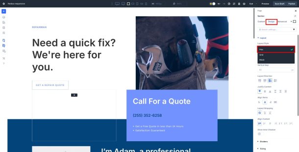 Using Divi 5's Flexbox Layout System For Responsive Web Design
