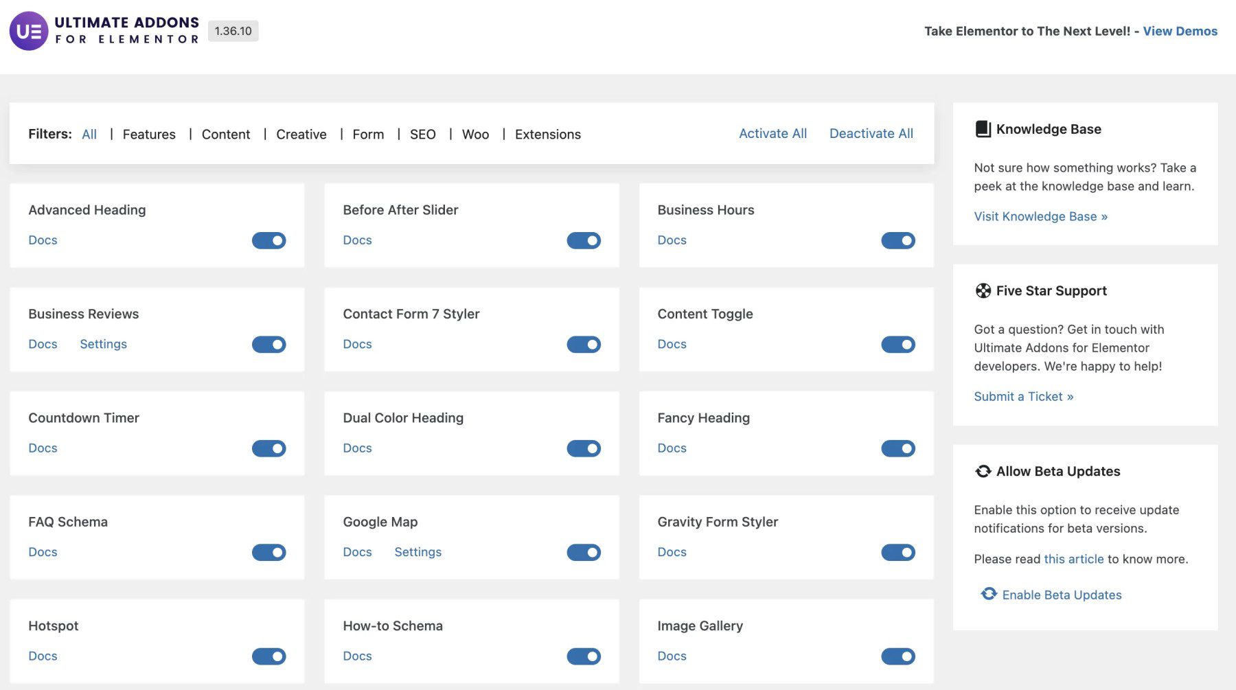 Ultimate Addons for Elementor Elementor Widgets