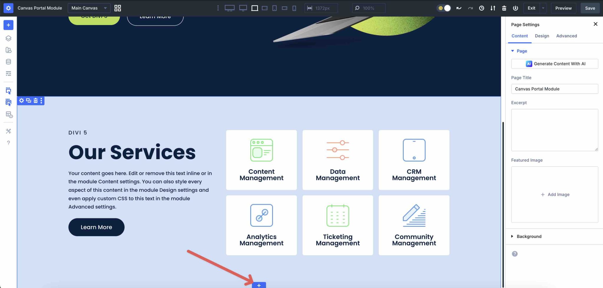 Web Portal Module Everything You Need To Know About The Canvas Portal Module In Divi 5