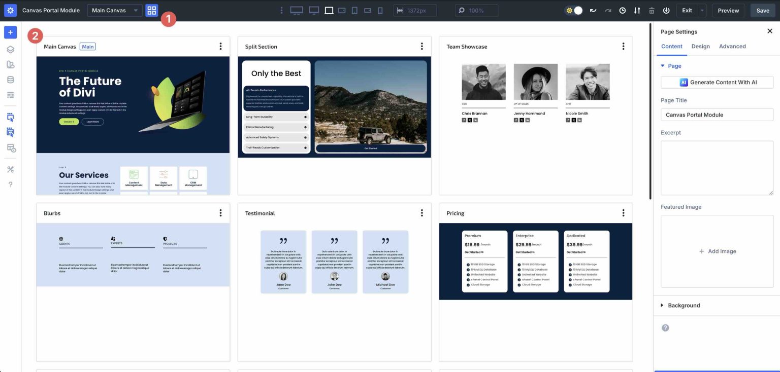 Everything You Need To Know About The Canvas Portal Module In Divi 5