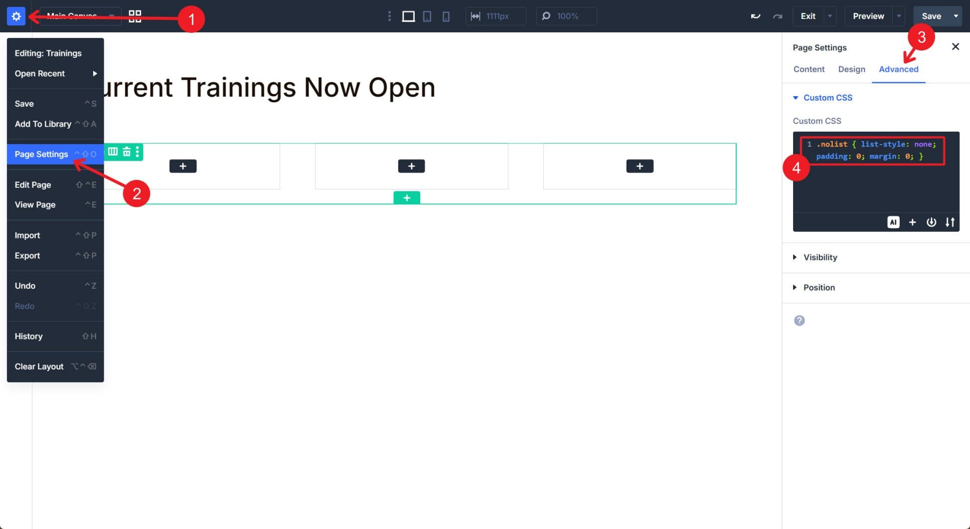 How To Create Looping Semantic Lists In Divi 5