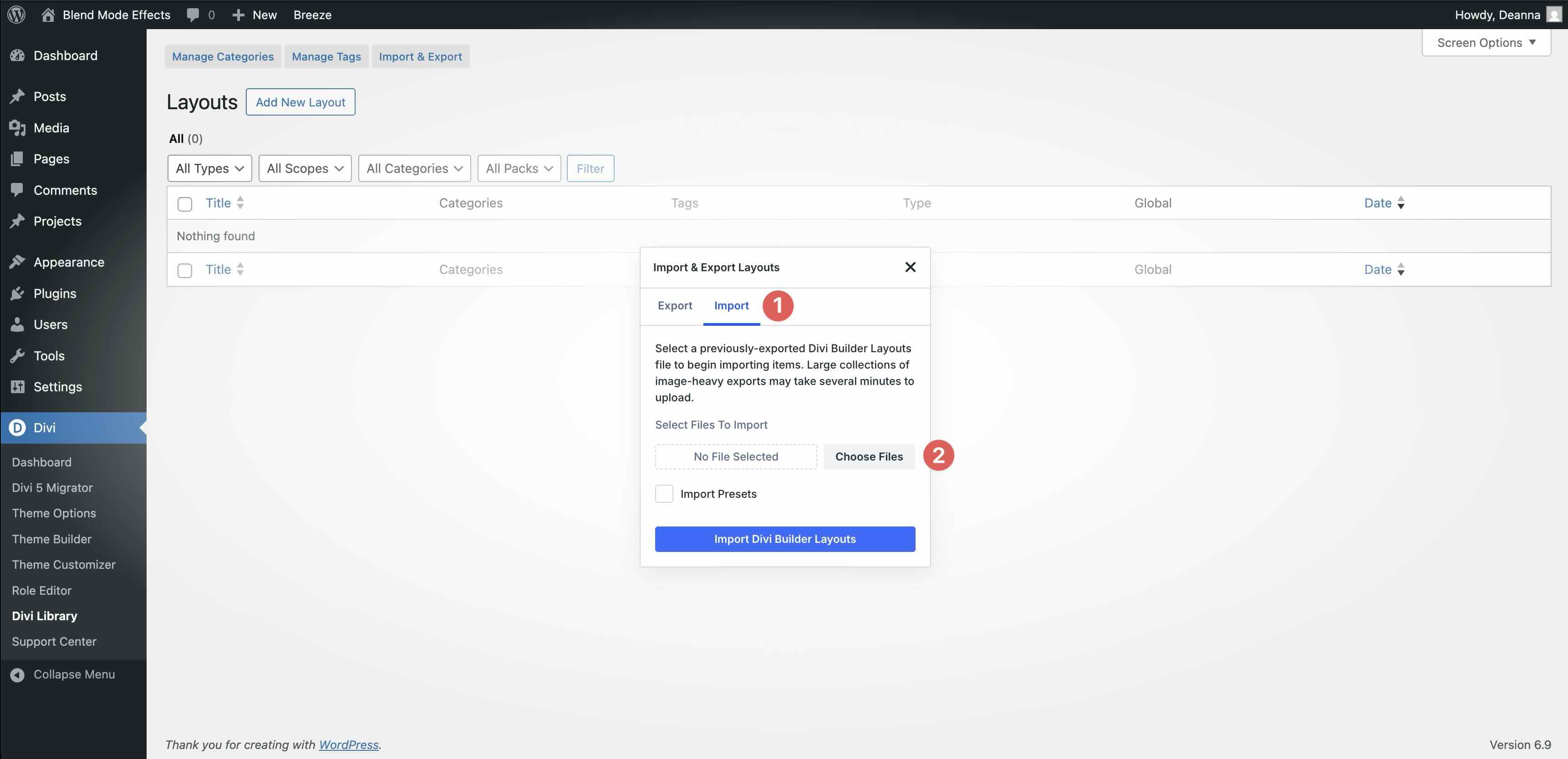 Blend Mode Effects For Divi 5