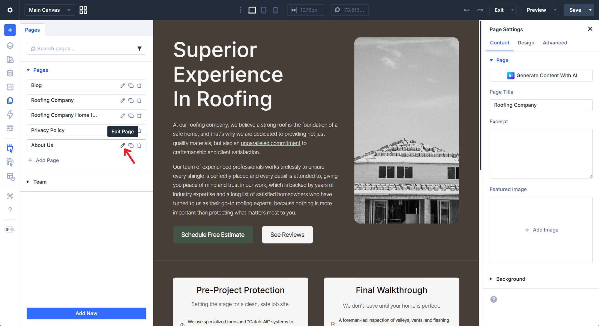 Everything You Need To Know About The Page Manager In Divi 5