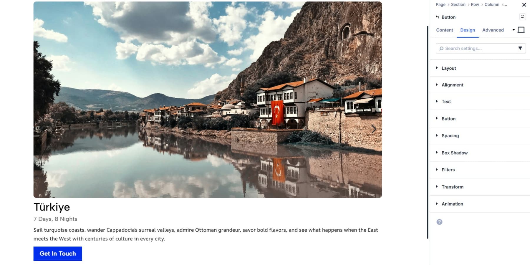 A screenshot of adding modules to the Group item in Divi 5