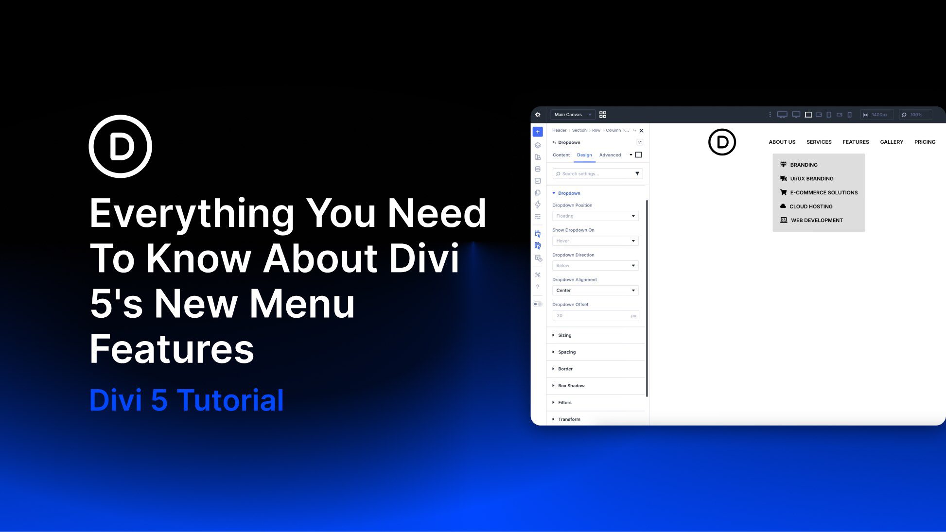 Everything You Need To Know About Divi 5’s New Menu Features