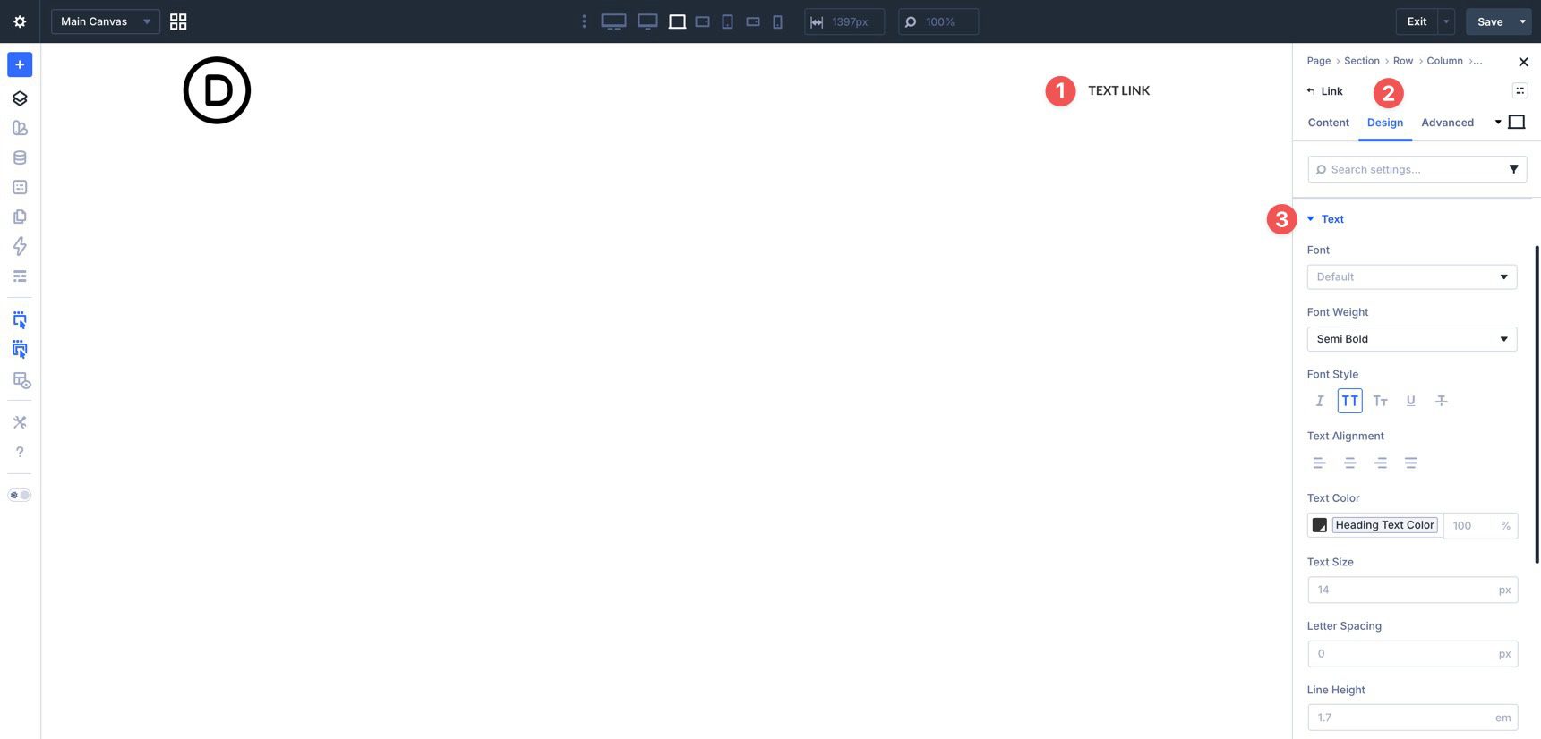 Link module styling in Divi 5
