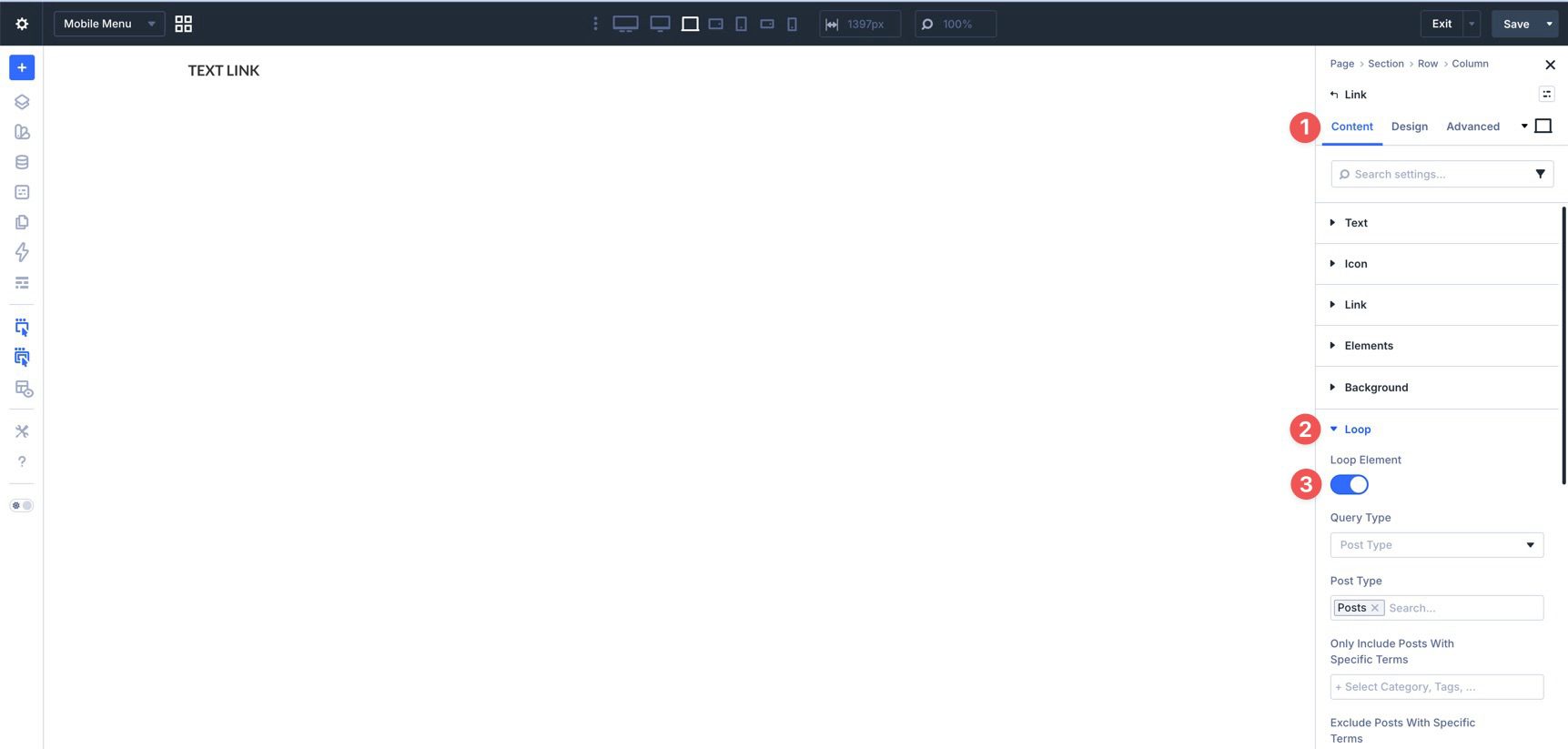 Loop Element in Divi 5