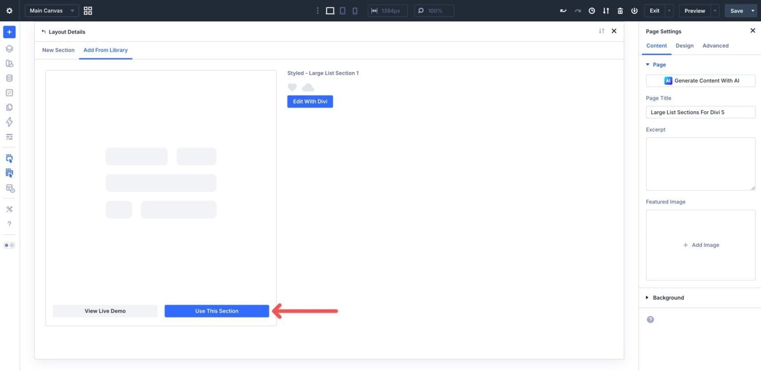7 Large List Sections For Divi 5 (Free Download!)