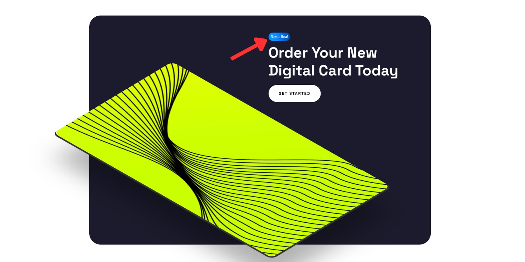 Finished text badge in Divi 5