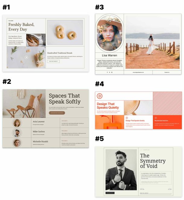 5 Bordered Layout Sections For Divi 5 (Free Download!)