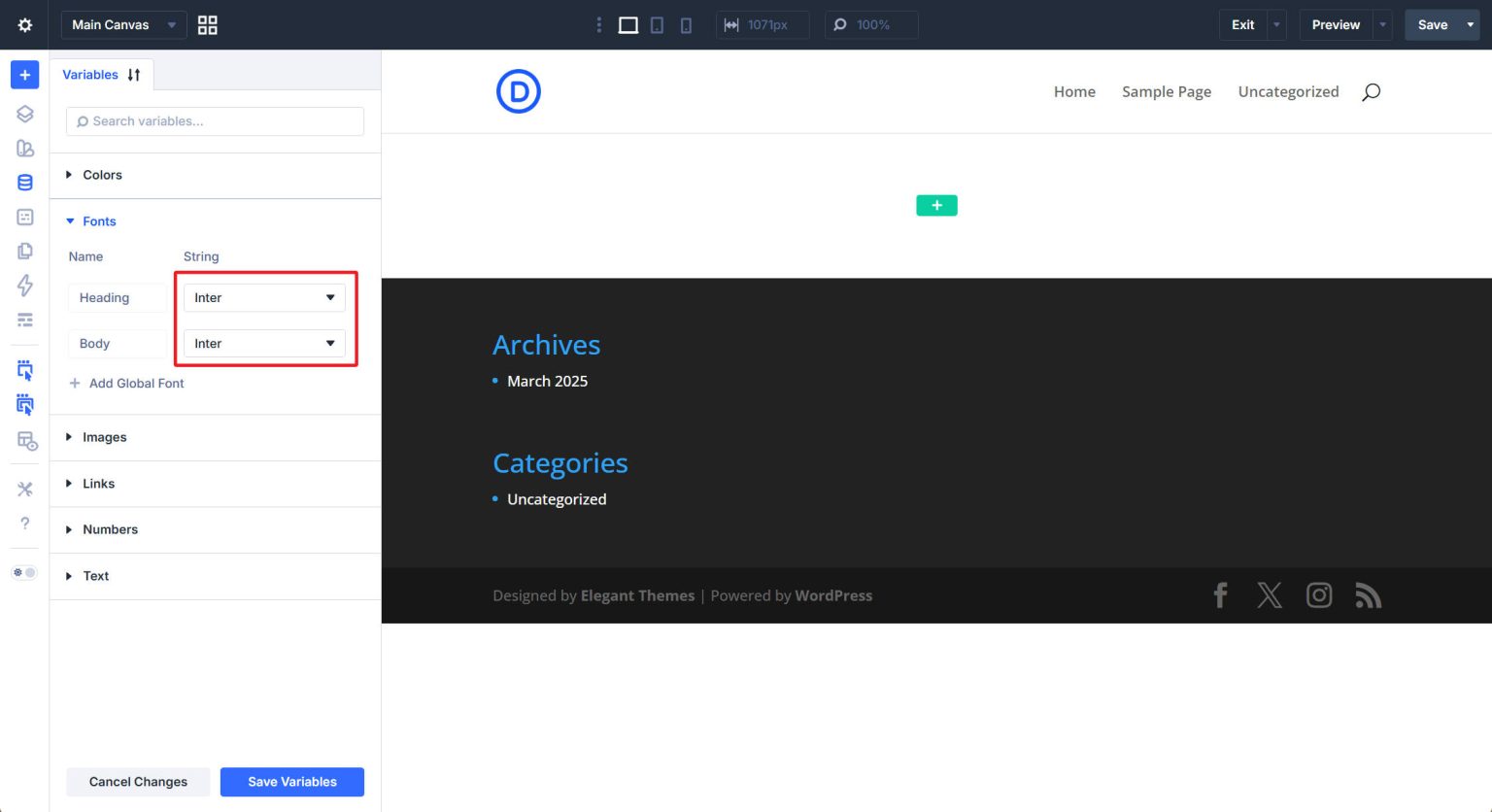 Part 3: Creating A Divi 5 Global Design System With Design Variables