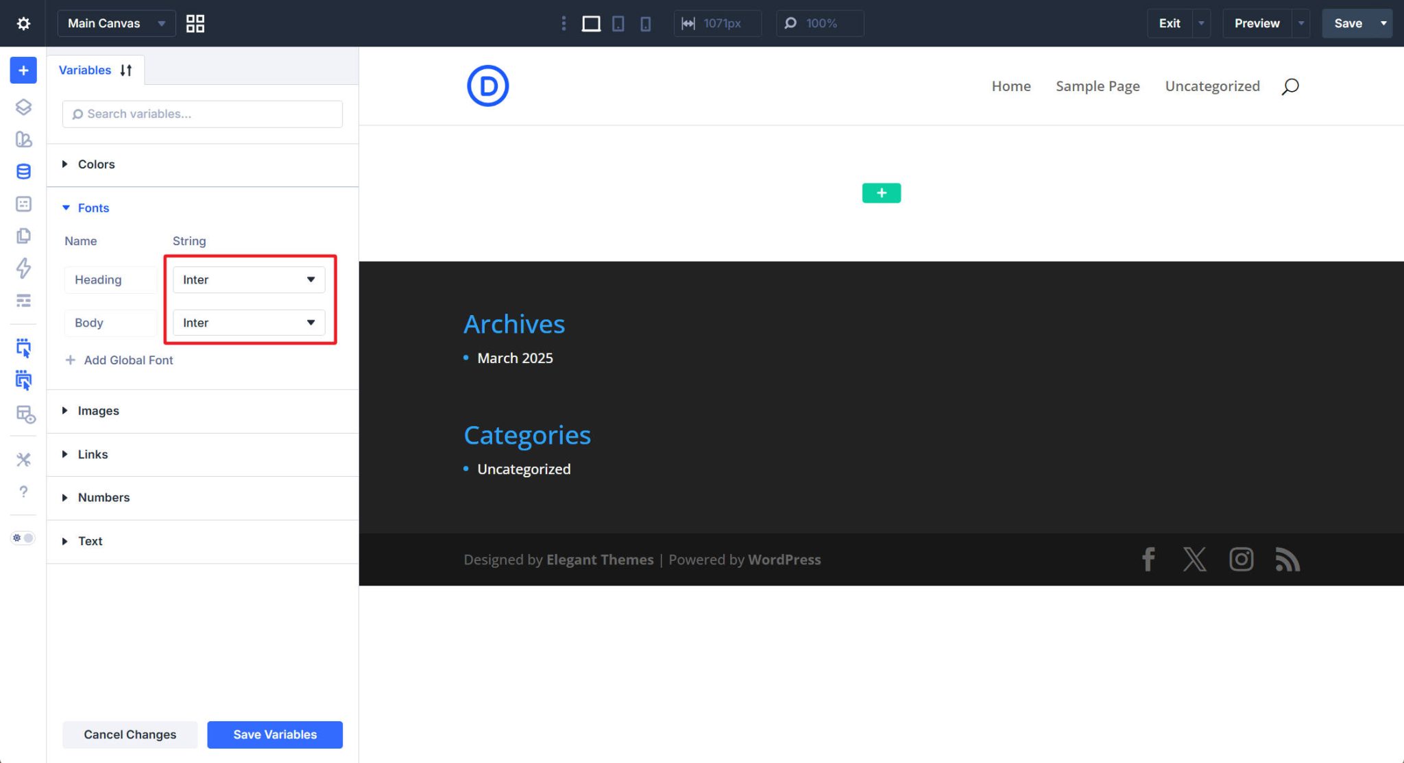 Part 3: Creating A Divi 5 Global Design System With Design Variables
