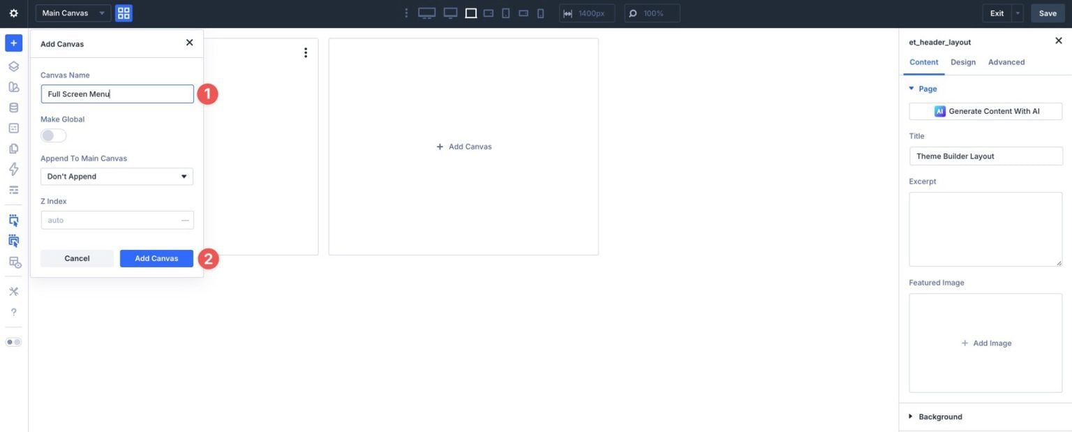 How To Build A Full-Screen Menu With Divi 5 Interactions
