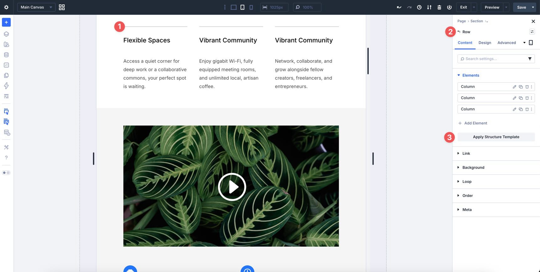 Apply Structure Templates in Divi 5