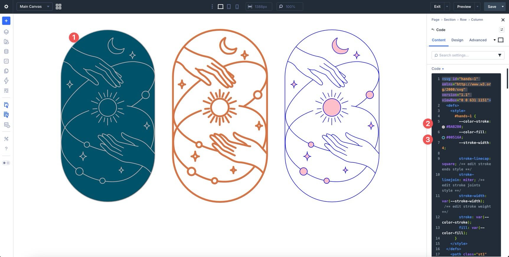 change SVG colors
