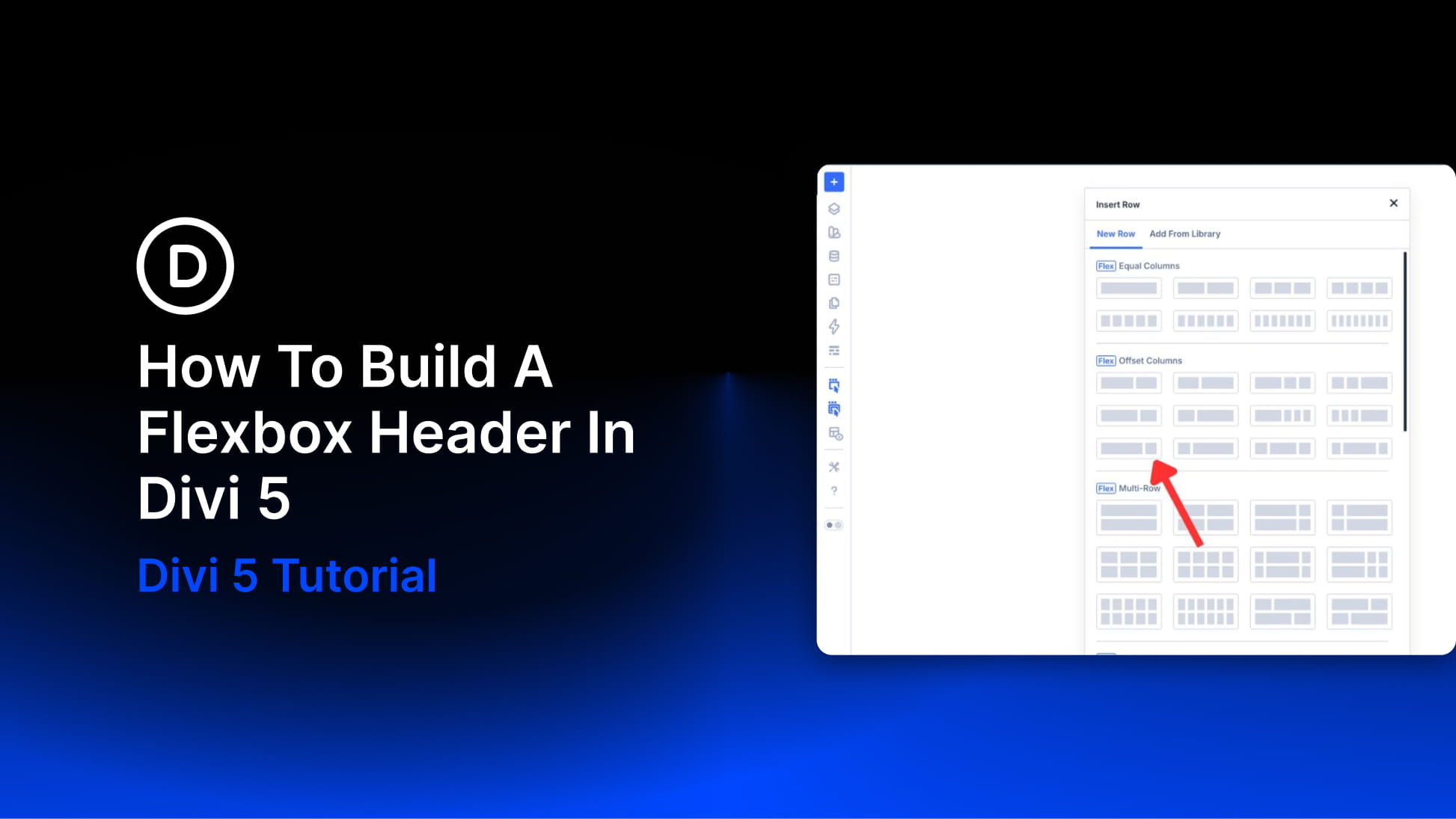 How To Build A Flexbox Header In Divi 5