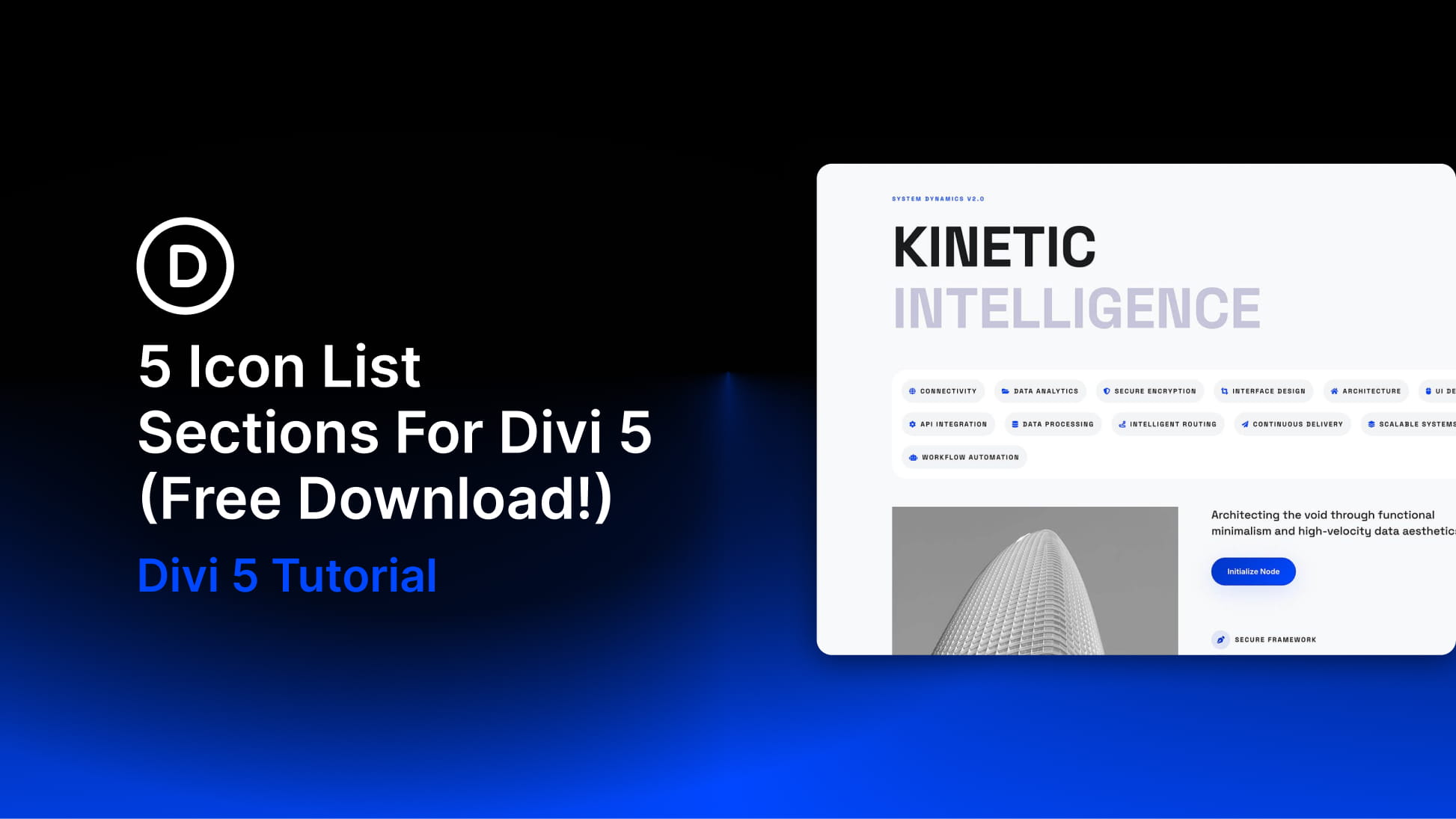 5 Icon List Sections For Divi 5 (Free Download!)