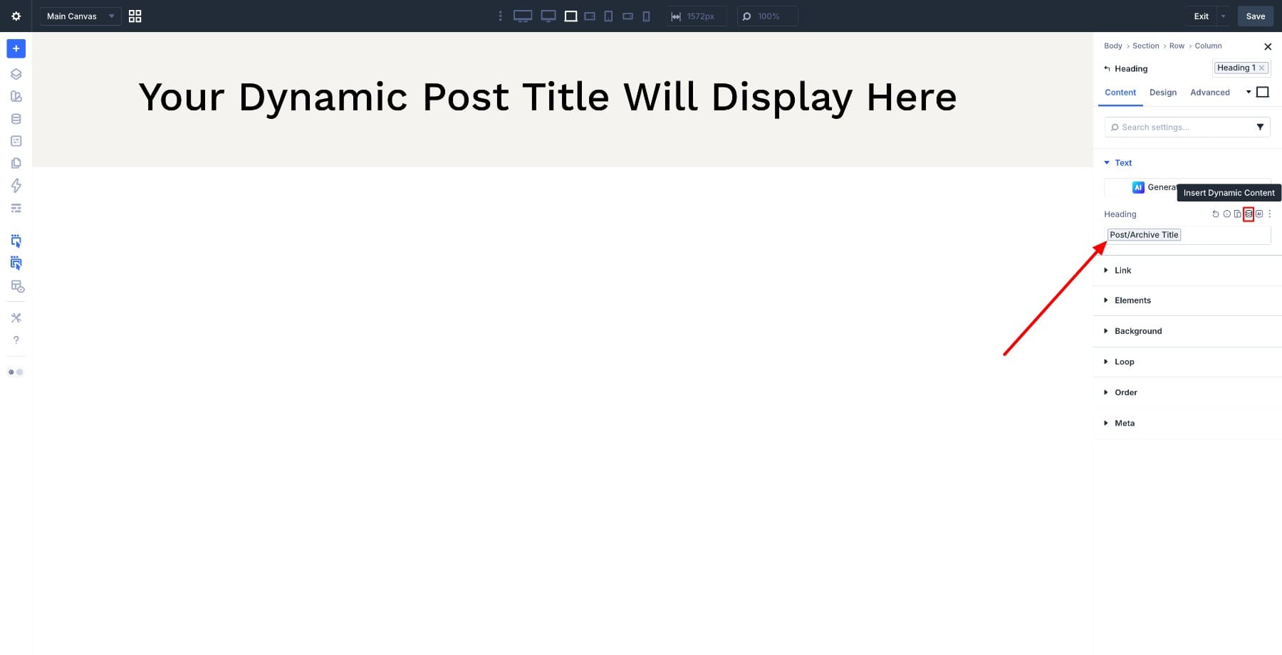 Dynamic checkout page title in Divi 5