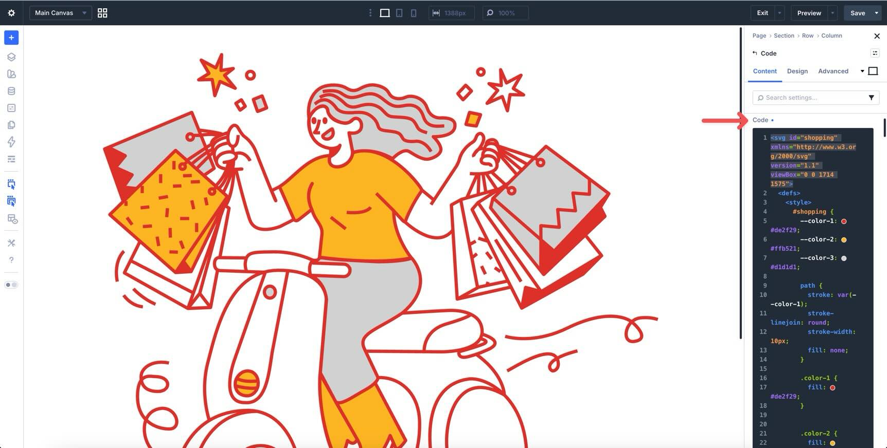 edit SVGs in small steps