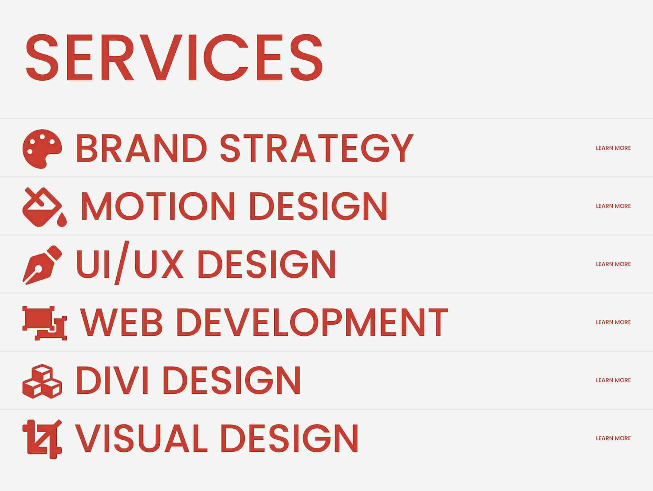 keep spacing consistent