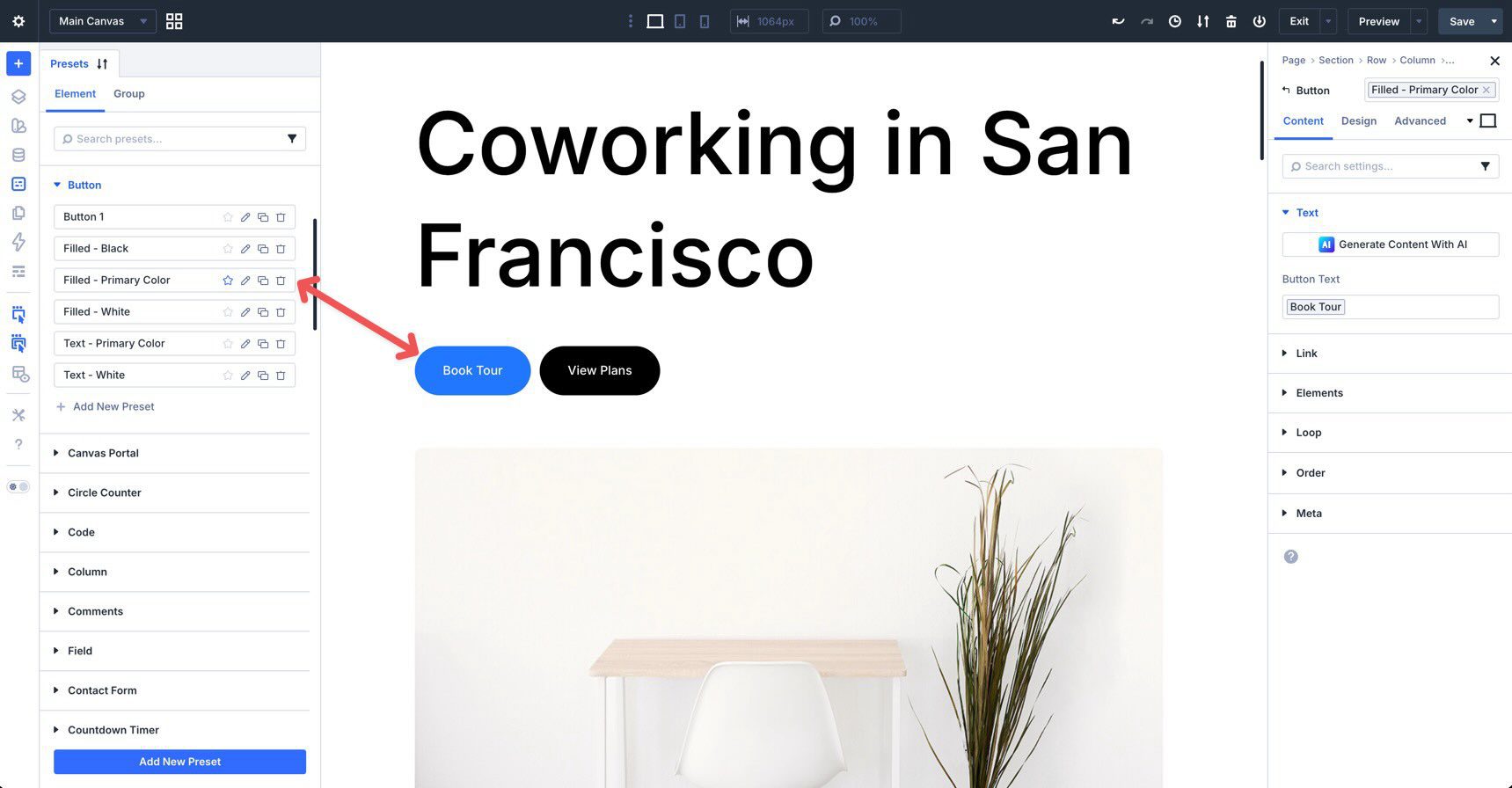Naming presets clearly in Divi 5