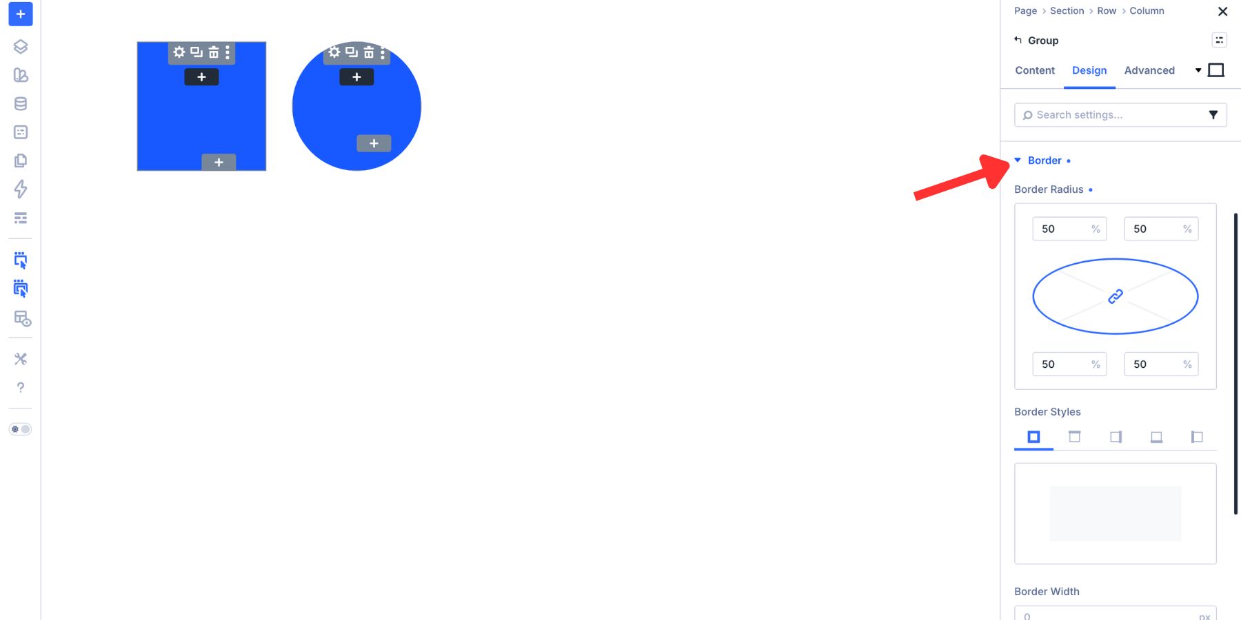 Creating a circle with Aspect Ratio and Border Radius in Divi 5
