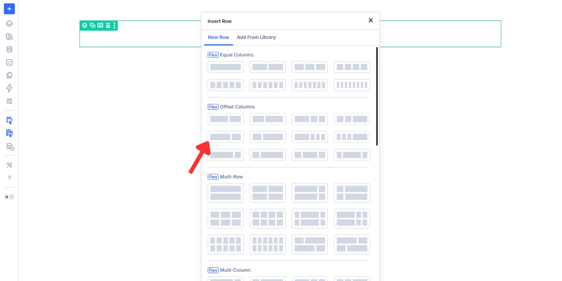 add a sidebar row layout for a custom WooCommerce cart page in Divi 5